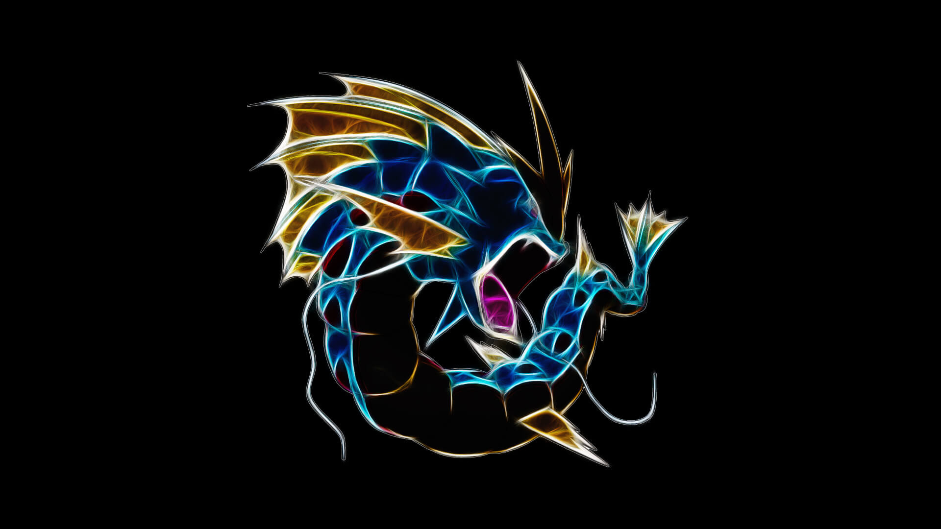 Artwork, Gyarados Wallpaper, 1920x1080 Full HD Desktop