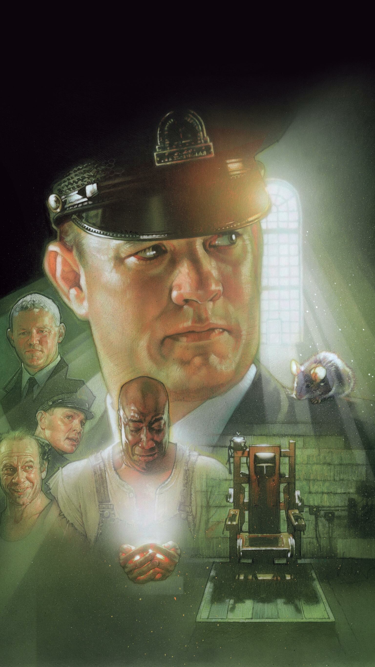 The Green Mile, Emotional journey, Powerful performances, Heart-wrenching moments, 1540x2740 HD Phone