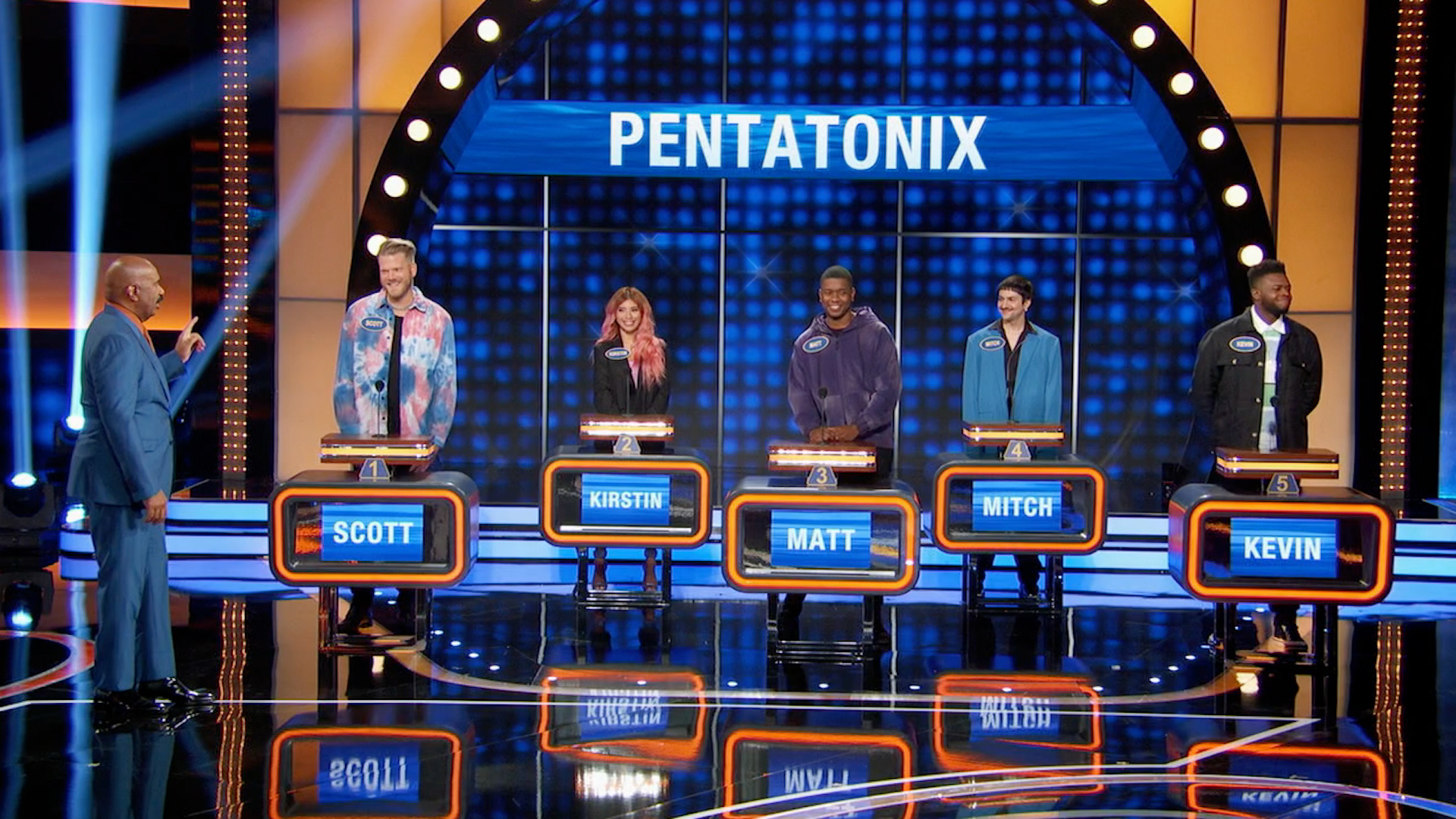 Family Feud TV Series, Pentatonix exclusive, Billboard video, 1920x1080 Full HD Desktop