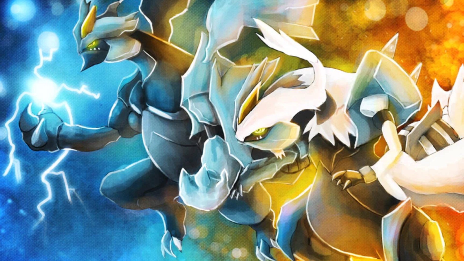 Kyurem, Pokemon White version, Legendary Pokemon, Game character, 1920x1080 Full HD Desktop