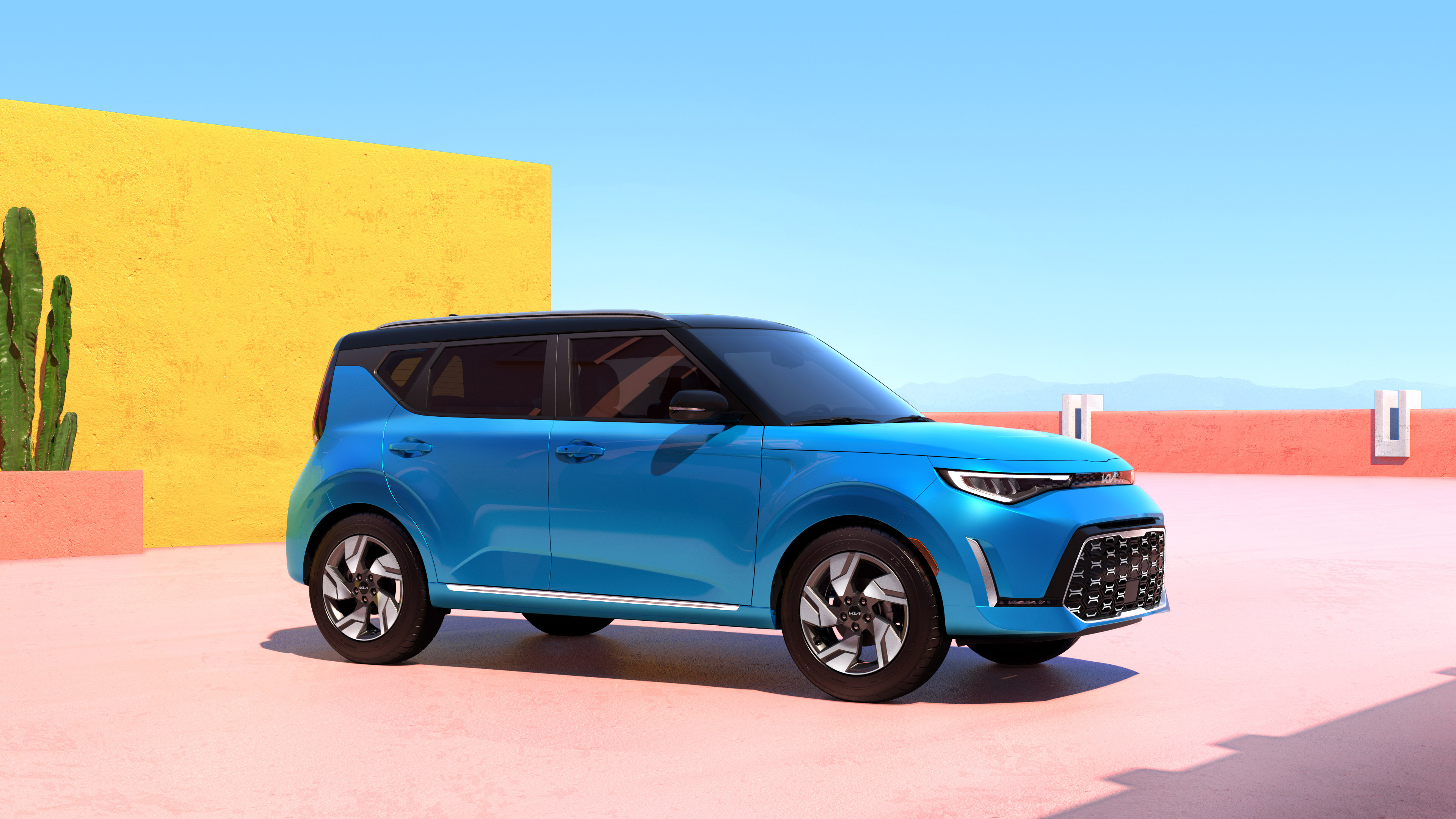 Kia Soul, Refreshed design, Enhanced performance, Modern technology, 3840x2160 4K Desktop