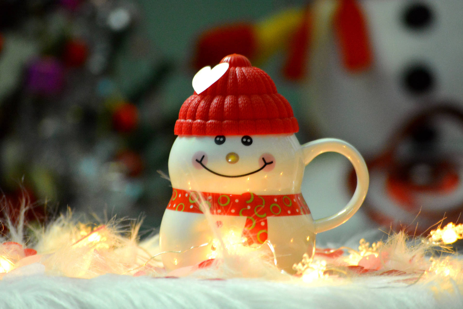 Snowman, Cute Christmas Wallpaper, 1920x1280 HD Desktop