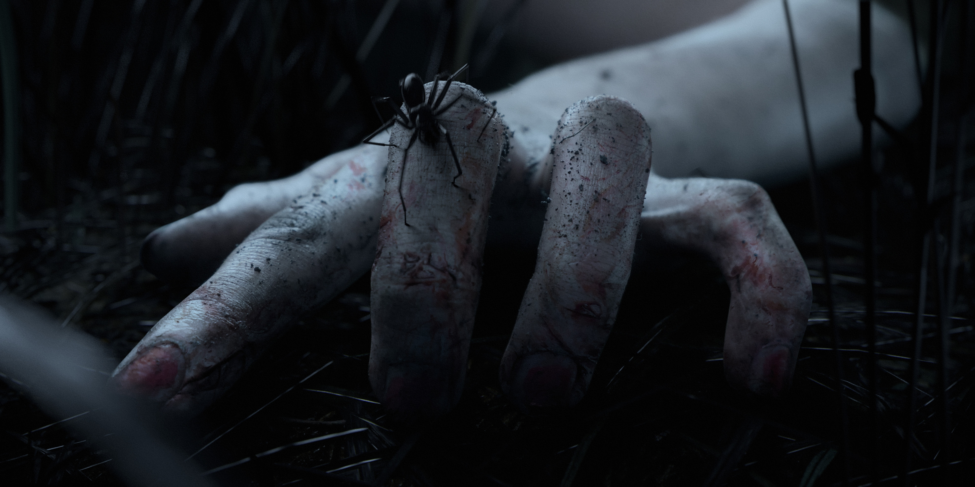 Crime thriller, Psychological investigation, Dark and intense, Mind-bending storyline, 3840x1920 Dual Screen Desktop