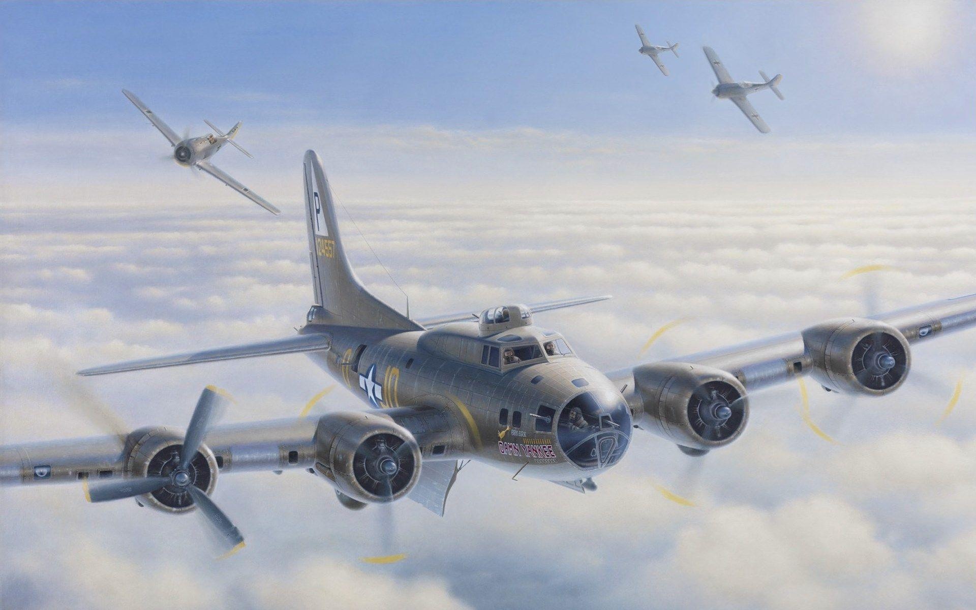 Boeing Fortress, Flying fortress, Military aircraft, Aviation enthusiasts, 1920x1200 HD Desktop