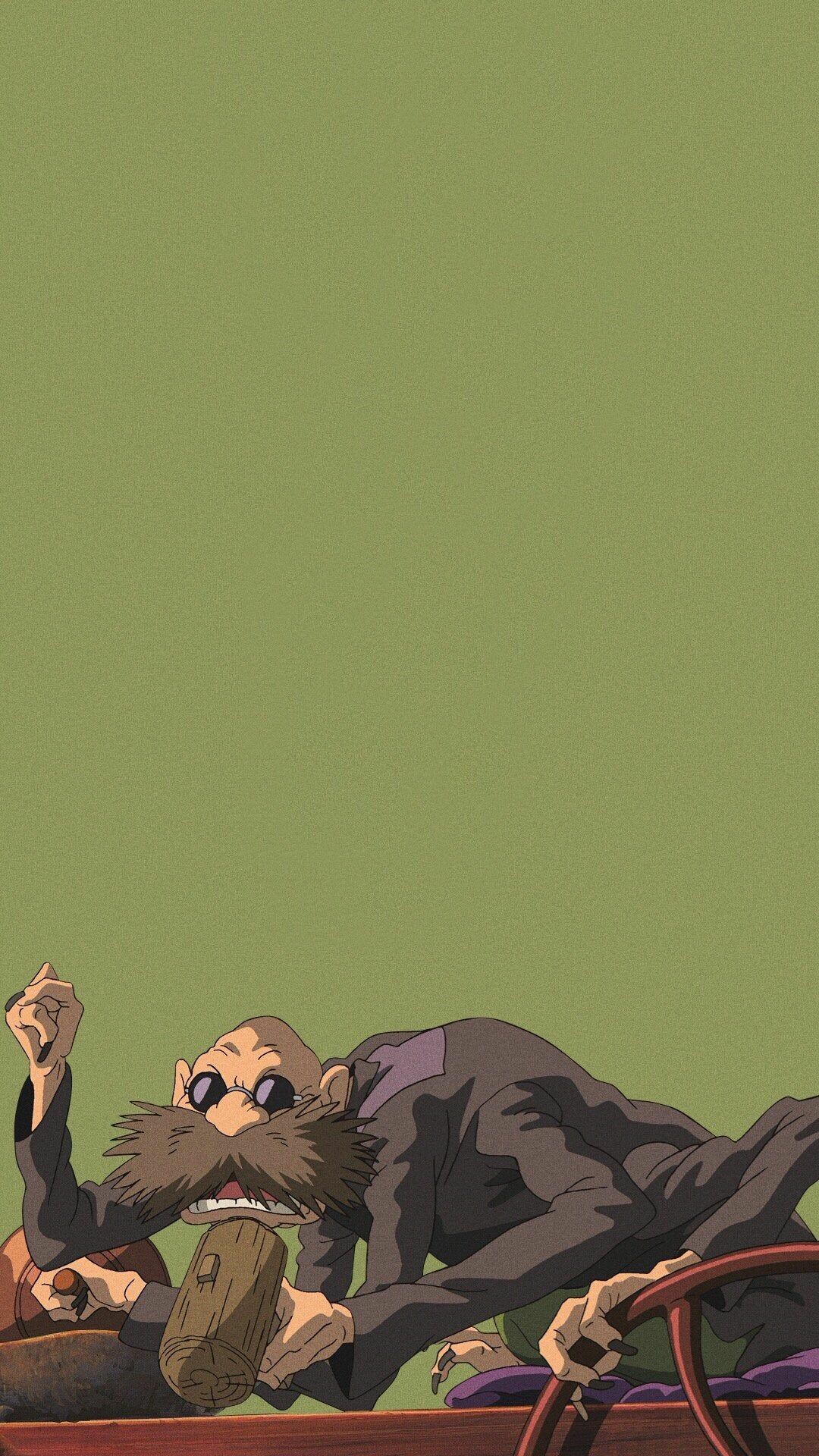 Kamaji, Spirited Away Wallpaper, 1080x1920 Full HD Phone