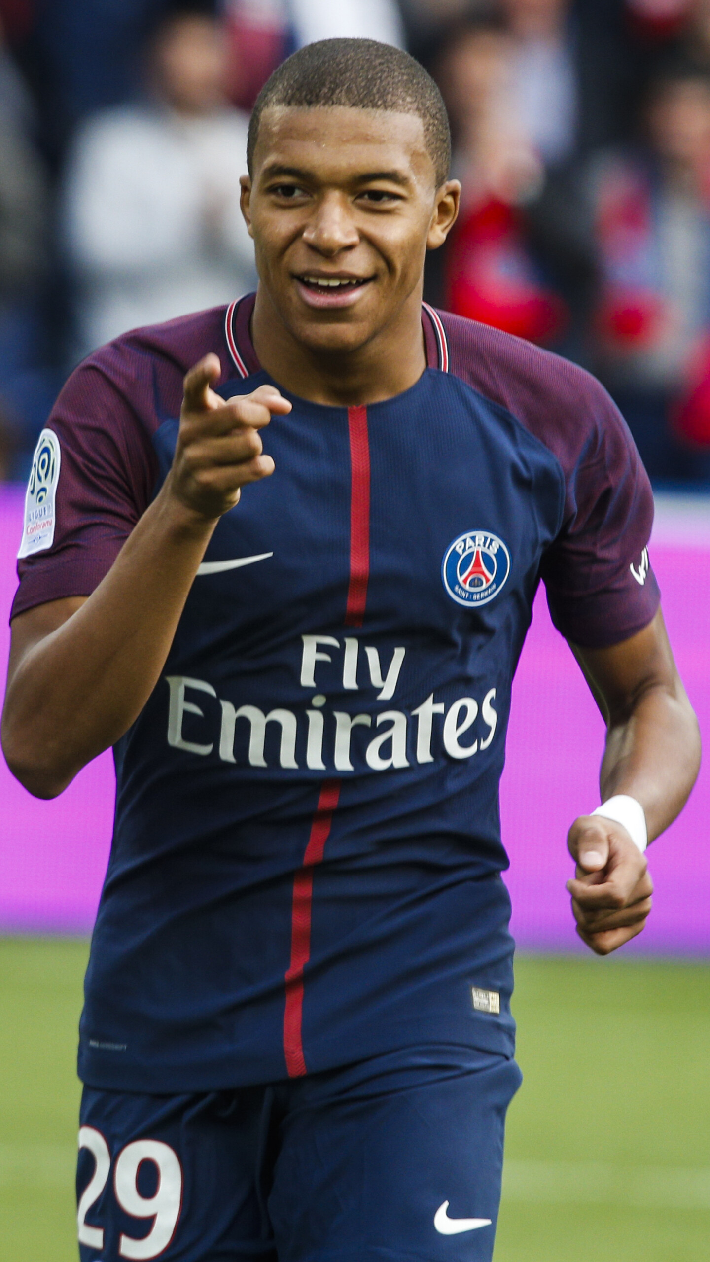 Paris Saint-Germain, Kylian Mbappe Wallpaper, 1440x2560 HD Phone