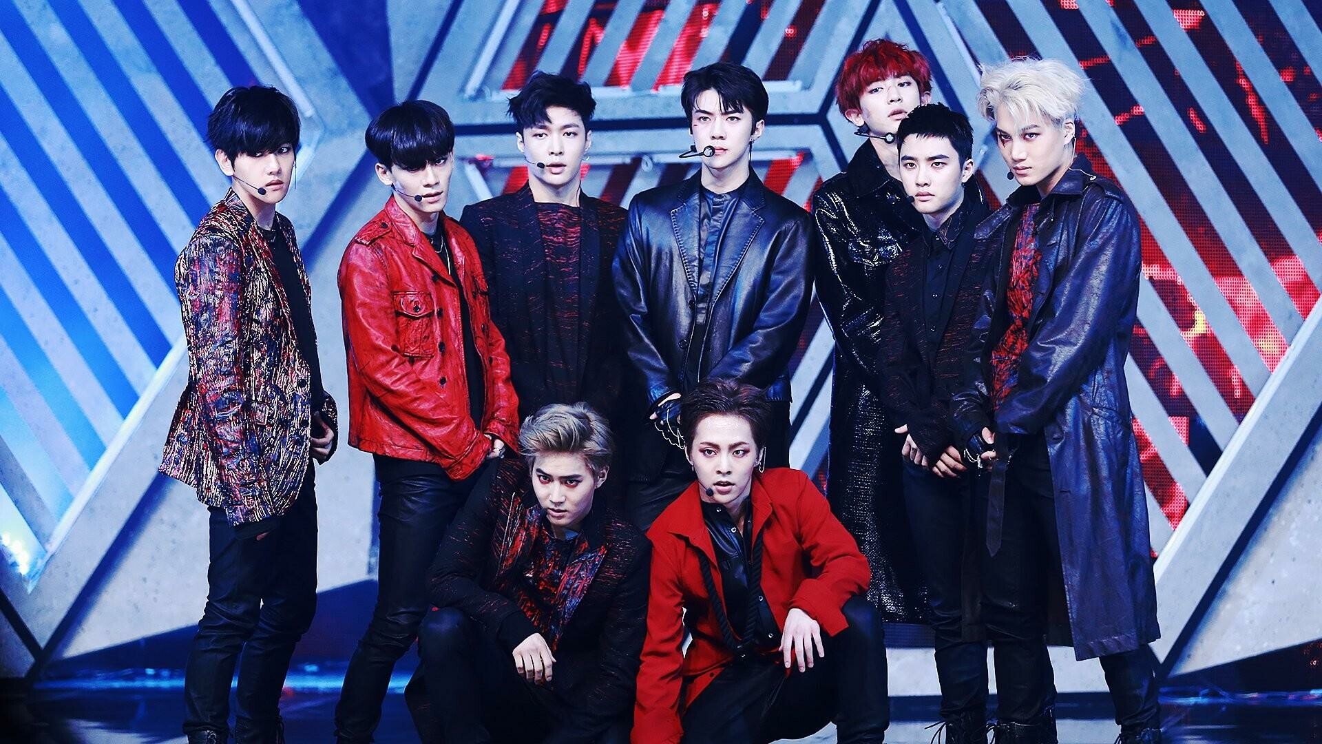 Show! Music Core, EXO Wallpaper, 1920x1080 Full HD Desktop