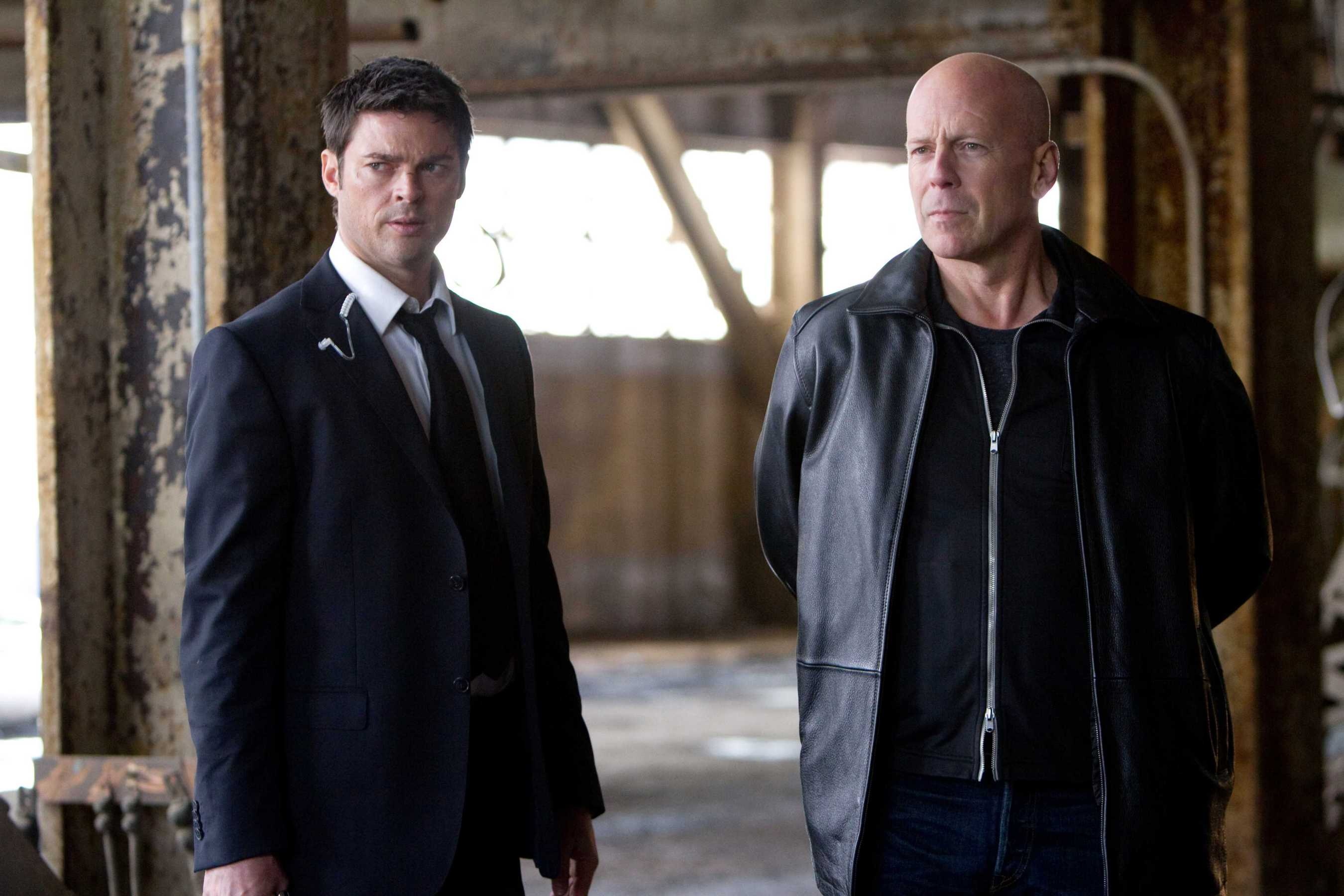 Karl Urban, Frank Moses, Bruce Willis, Wallpaper, 2700x1800 HD Desktop