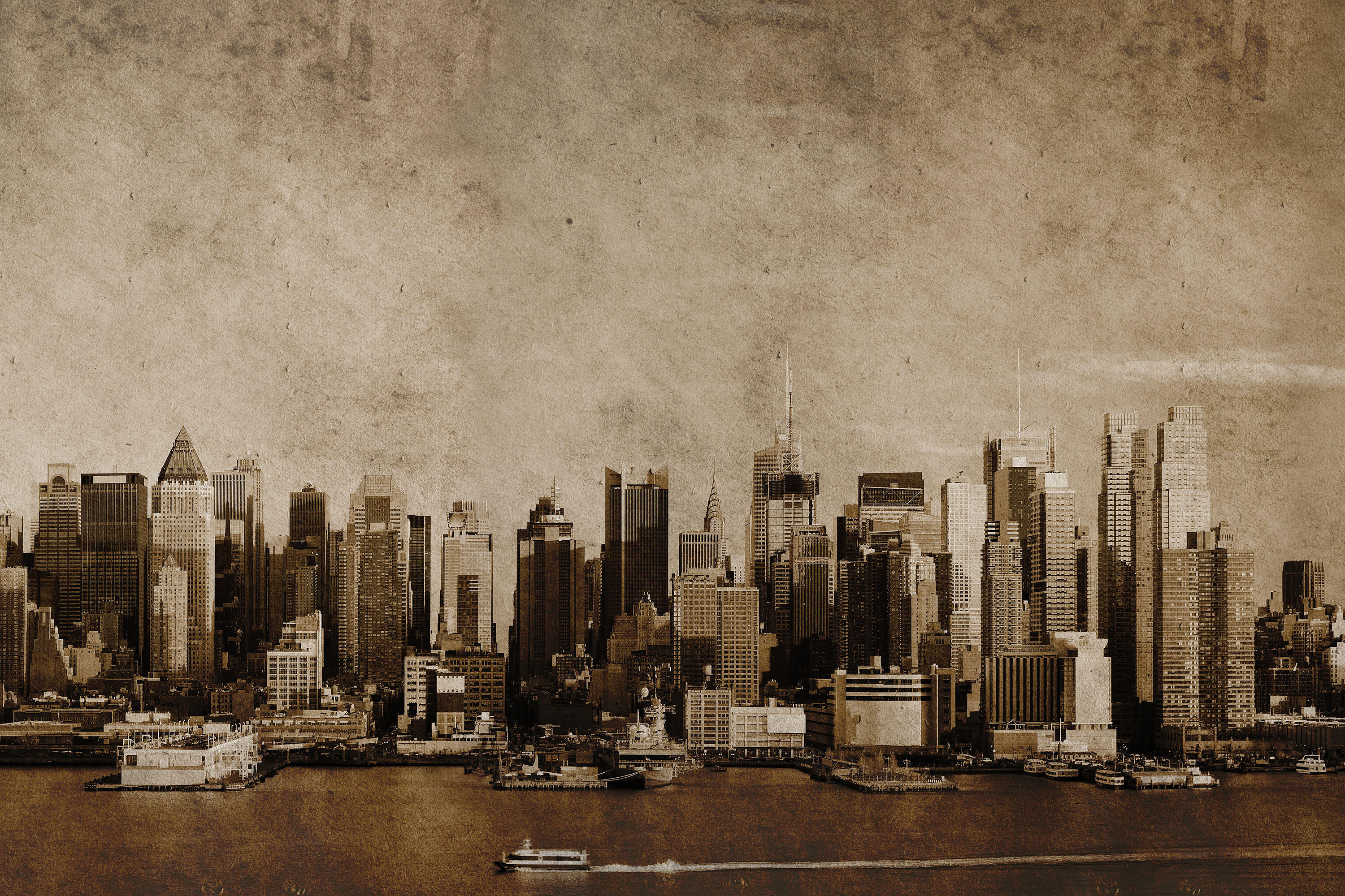 Skyline Mural, Travels, Skyline 01 wall art, Instabilelab, 3000x2000 HD Desktop