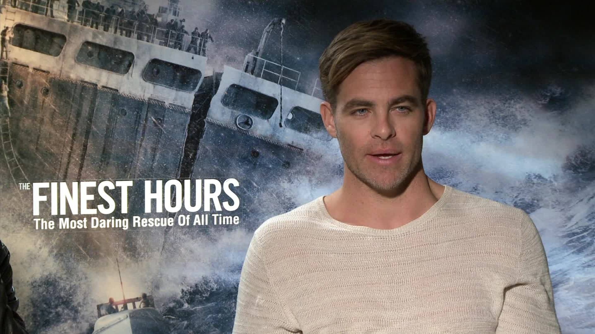 The Finest Hours, Chris Pine, Talks, CNN, 1920x1080 Full HD Desktop