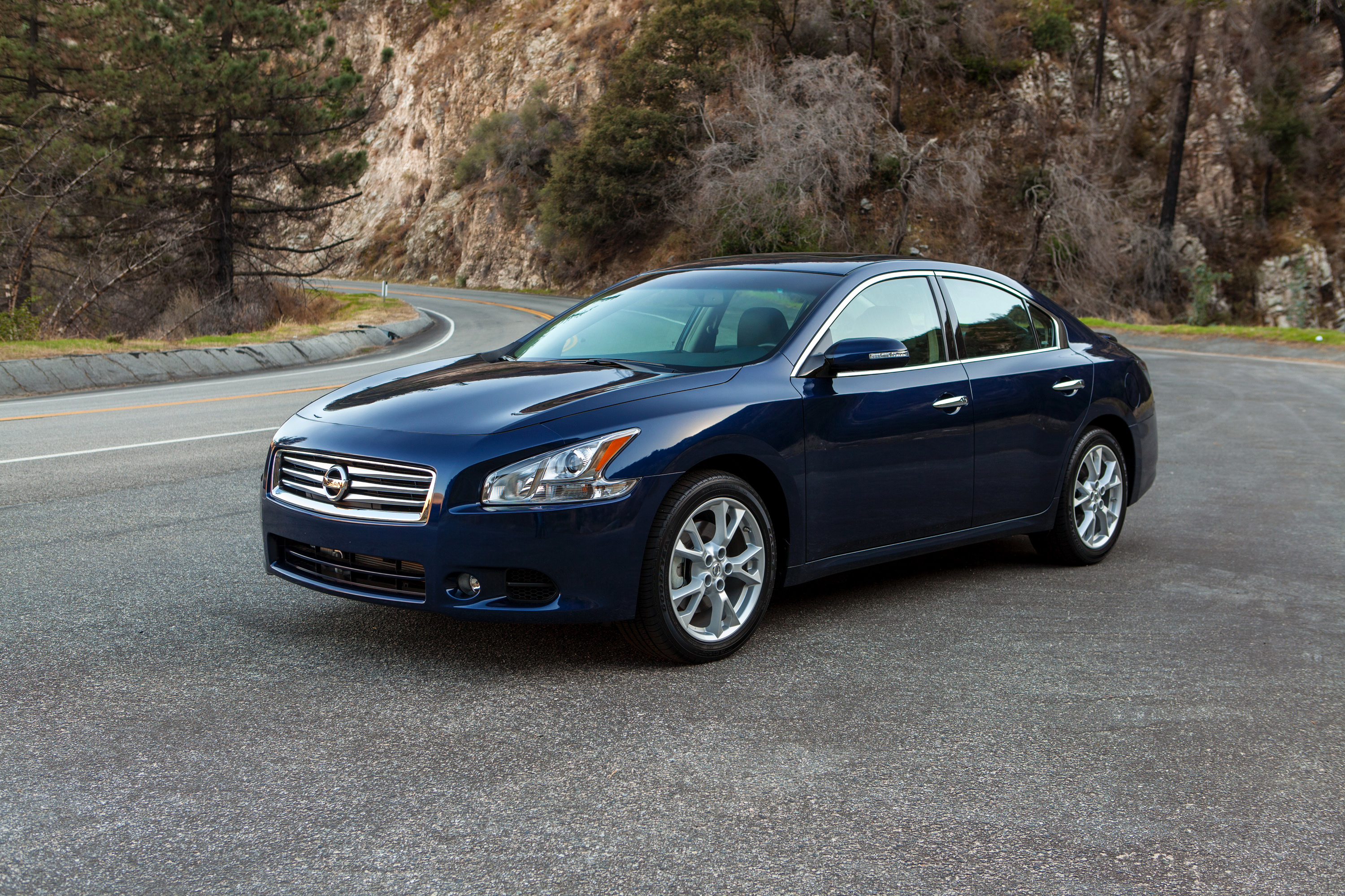 Nissan Maxima, Blue metallic, Car photo, Nissan 2014, 3000x2000 HD Desktop