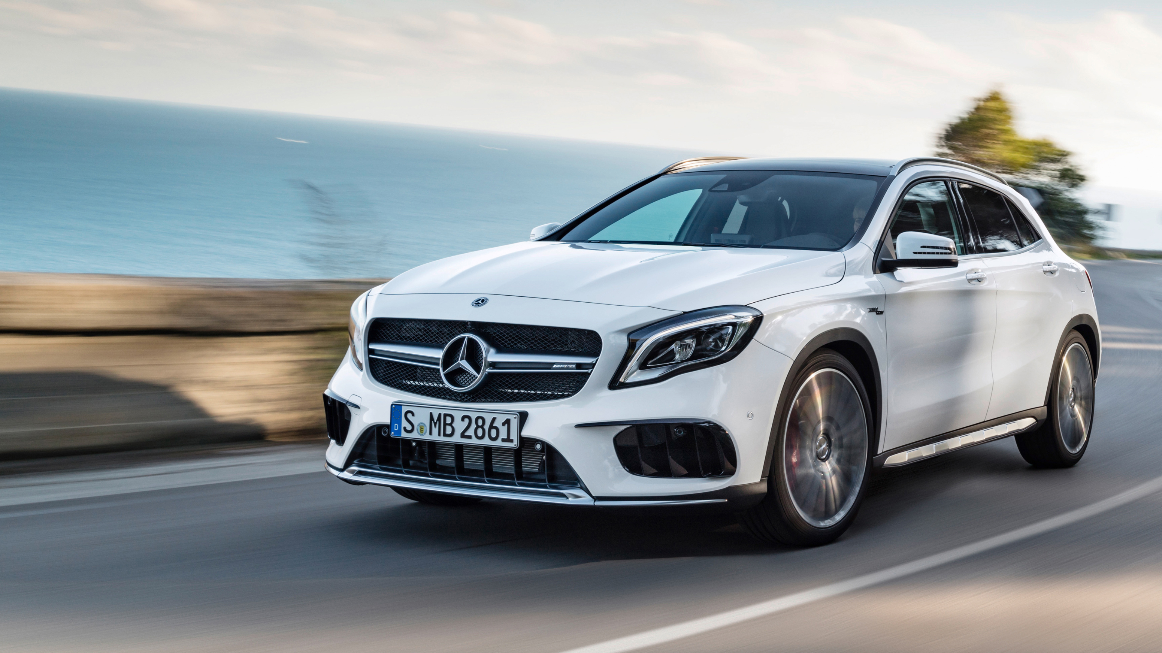 Mercedes-Benz GLA, GLA class cars, Desktop wallpapers, Ultra HD, 3840x2160 4K Desktop