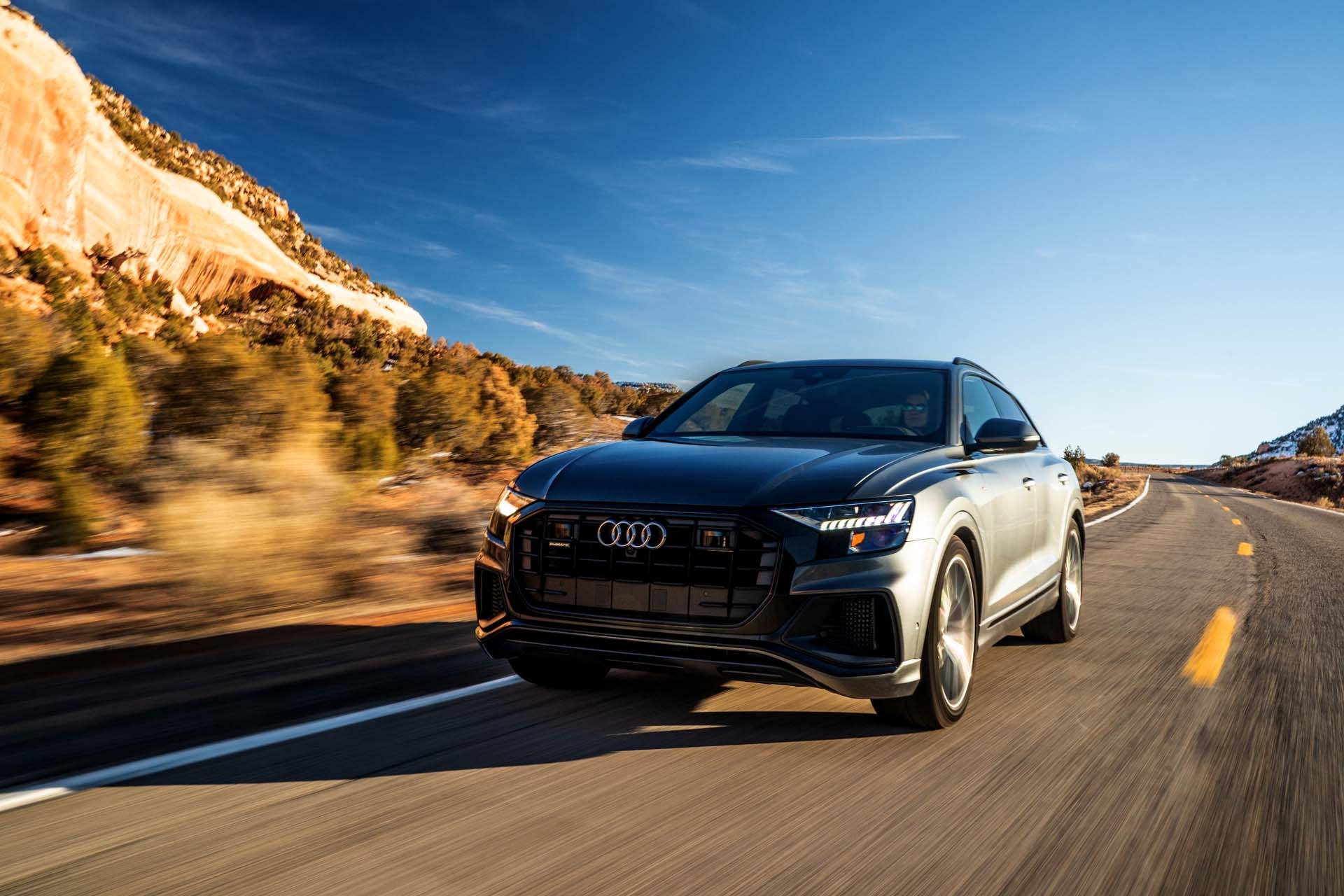 Audi Q8, Luxury SUV, 2019 model, HD wallpapers, 1920x1280 HD Desktop