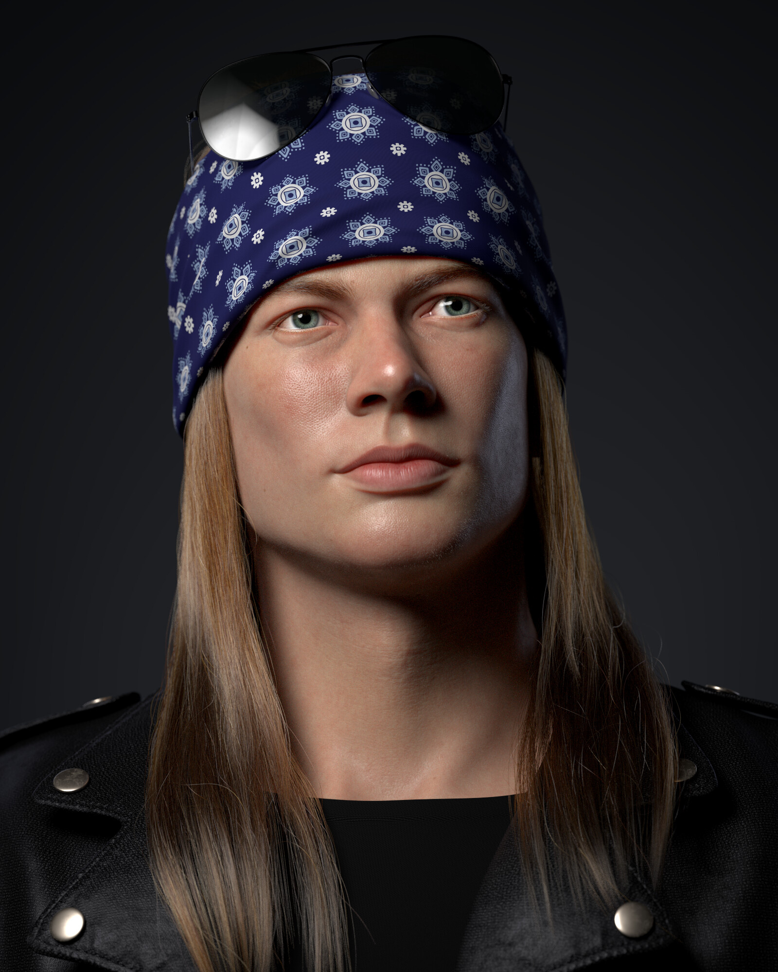 Axl Rose artwork, 1987, 1600x2000 HD Phone