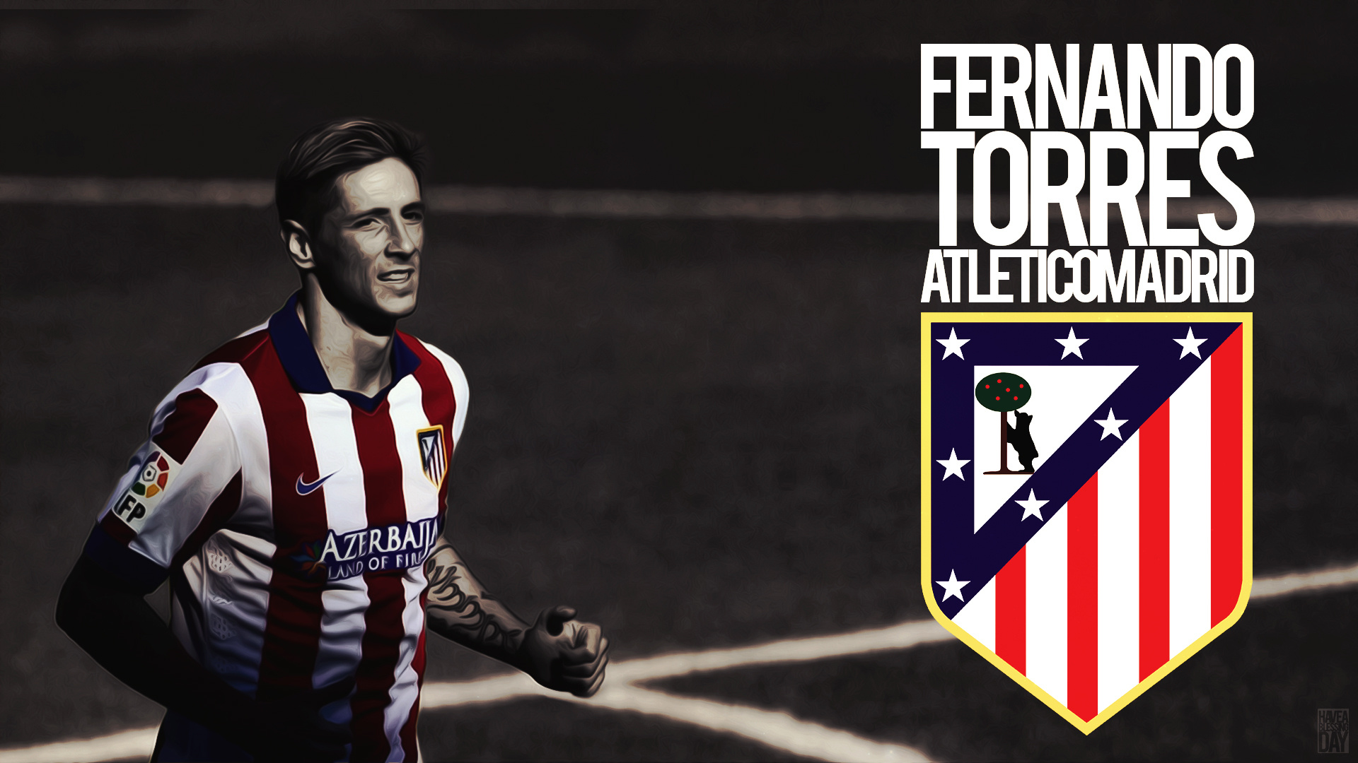 Fernando Torres, Atletico Madrid Wallpaper, 1920x1080 Full HD Desktop