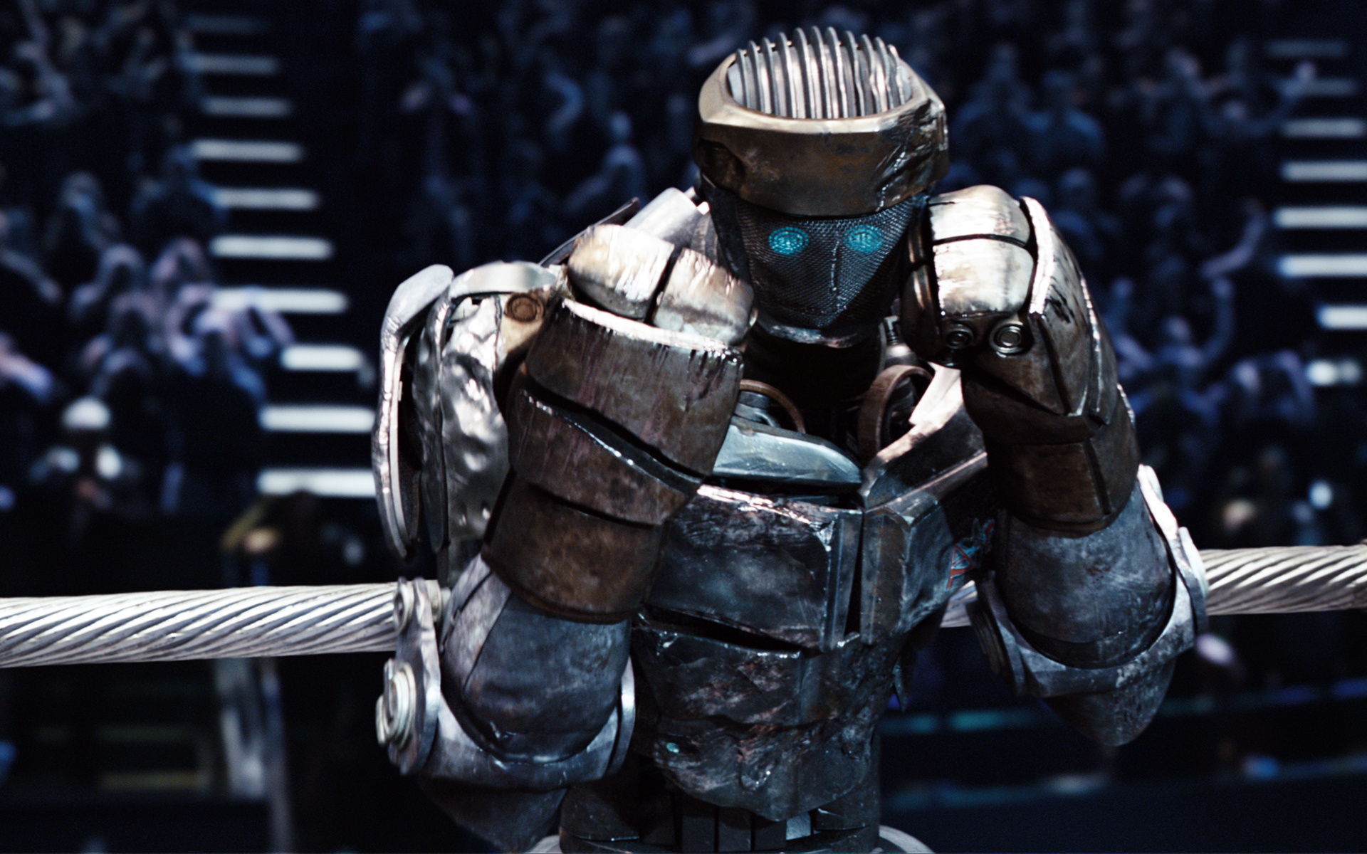 Real Steel film, Atom robot, High-definition wallpaper, Futuristic setting, 1920x1200 HD Desktop