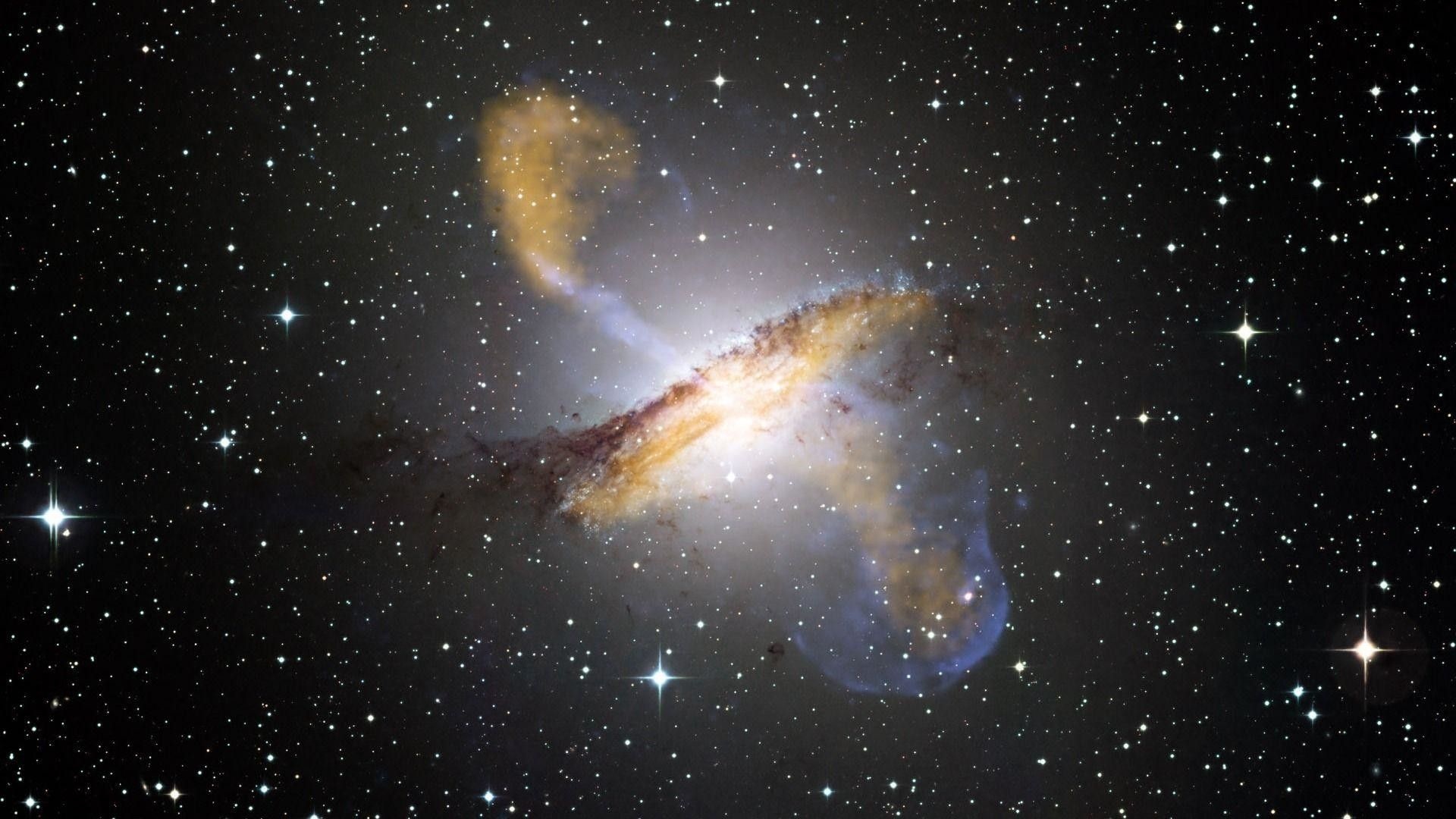 Centaurus A, Hubble Wallpaper, 1920x1080 Full HD Desktop