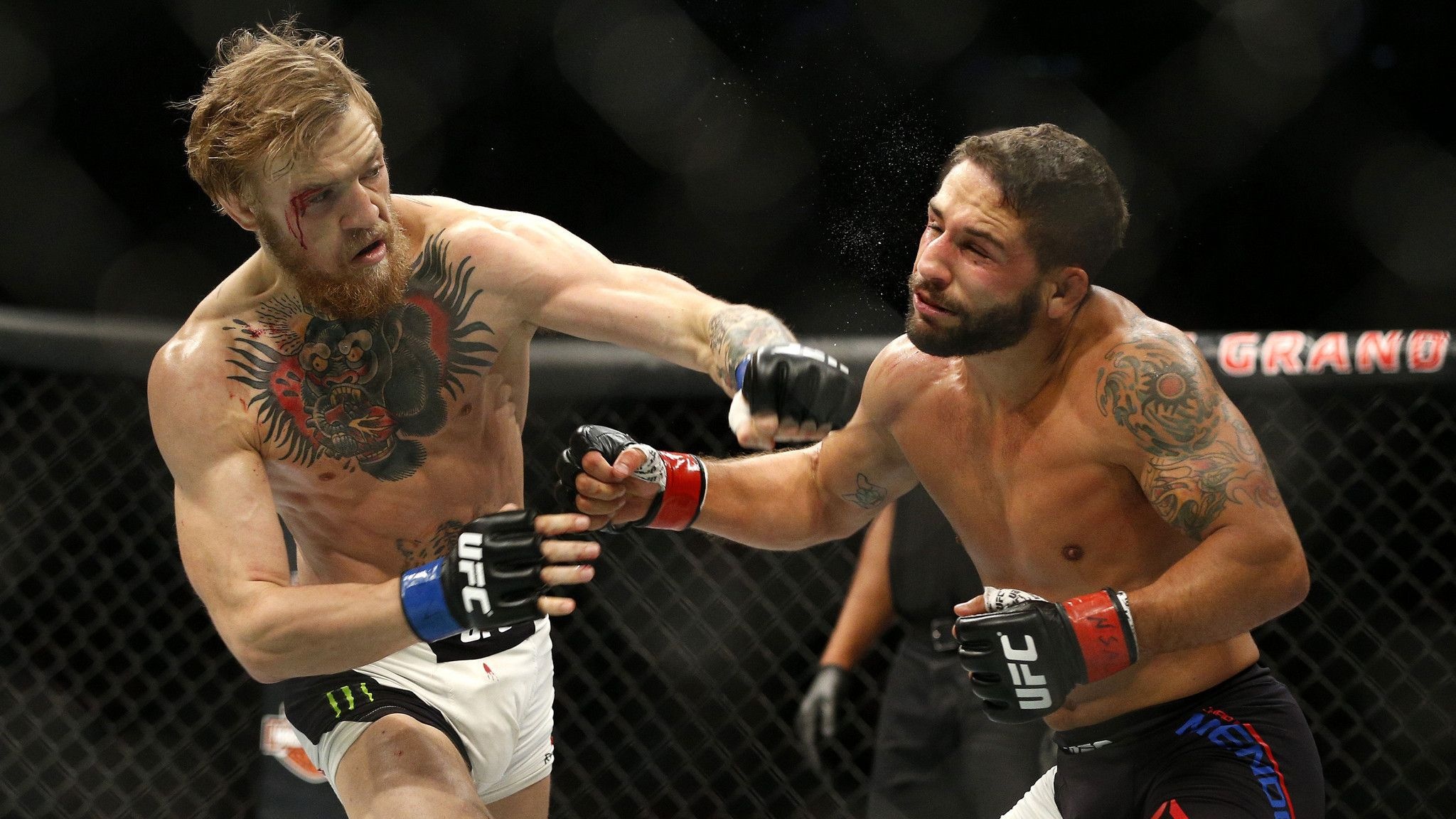 Chad Mendes vs Conor McGregor, Mixed Martial Arts Wallpaper, 2050x1160 HD Desktop