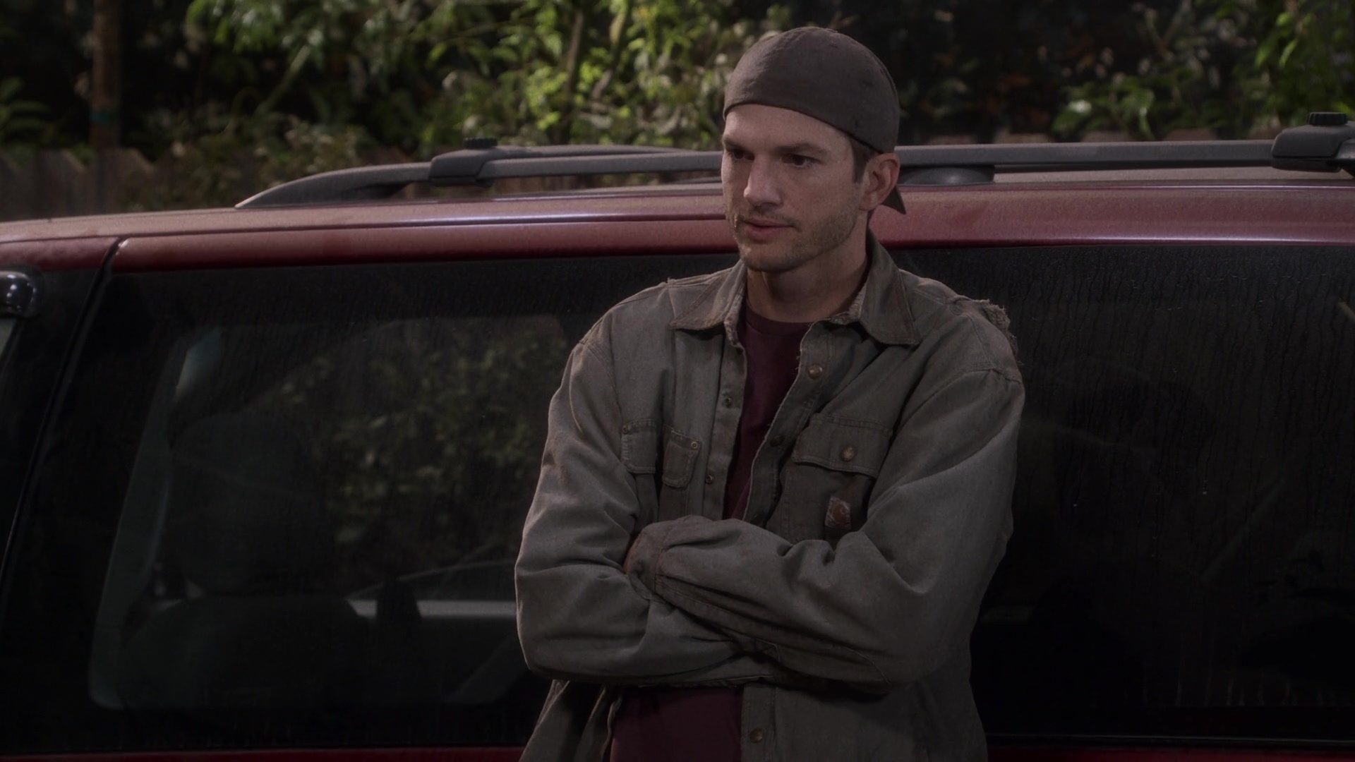 The Ranch, Iconic Carhartt jacket, Ashton Kutcher's signature style, Season 4 highlight, 1920x1080 Full HD Desktop