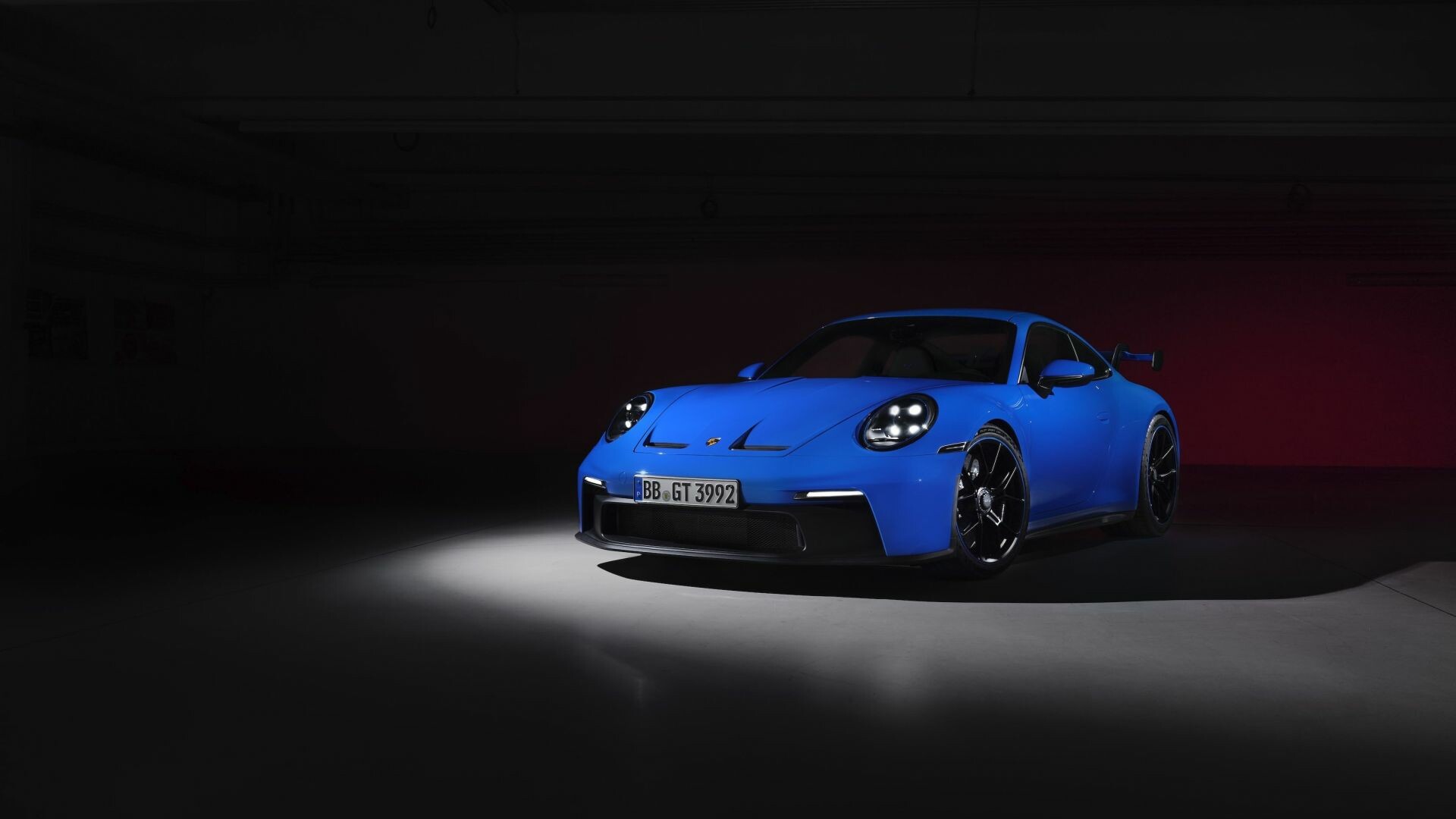 Porsche 911 GT3 2021, Blue car perfection, Thrilling performance, Stunning aesthetics, 1920x1080 Full HD Desktop