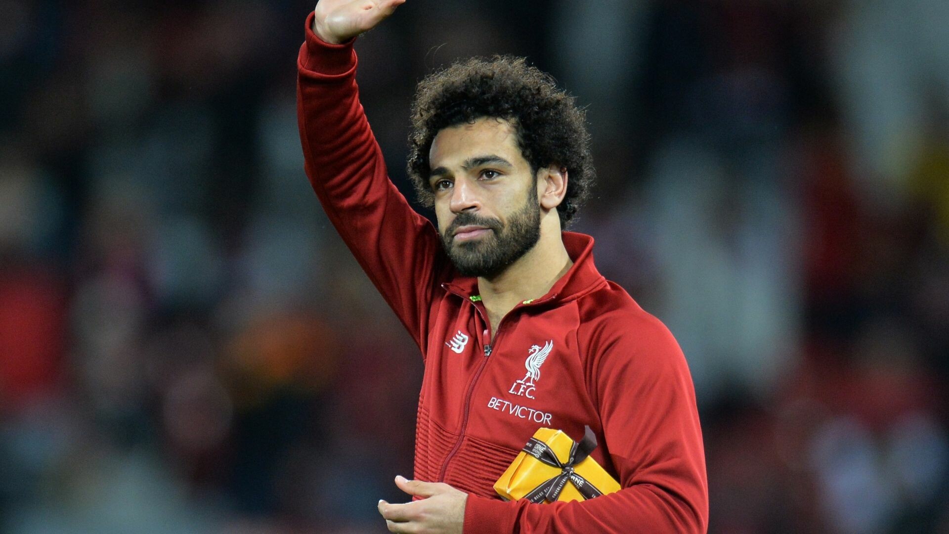 Mohamed Salah, Footballer portrait, HD quality, Captivating visuals, 1920x1080 Full HD Desktop