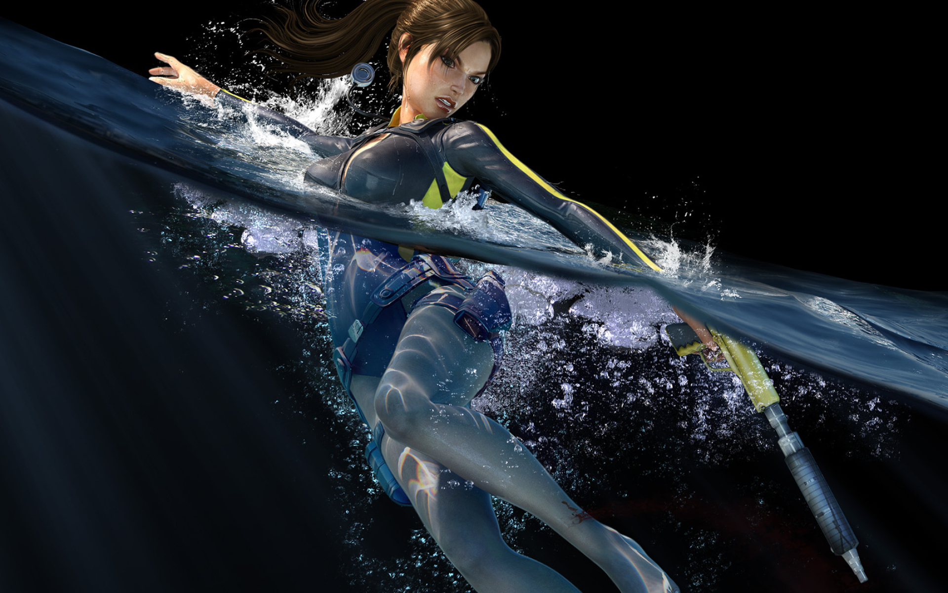 Tomb Raider: Underworld trilogy, Wallpaper fanart, Gaming nostalgia, Immersive collection, 1920x1200 HD Desktop