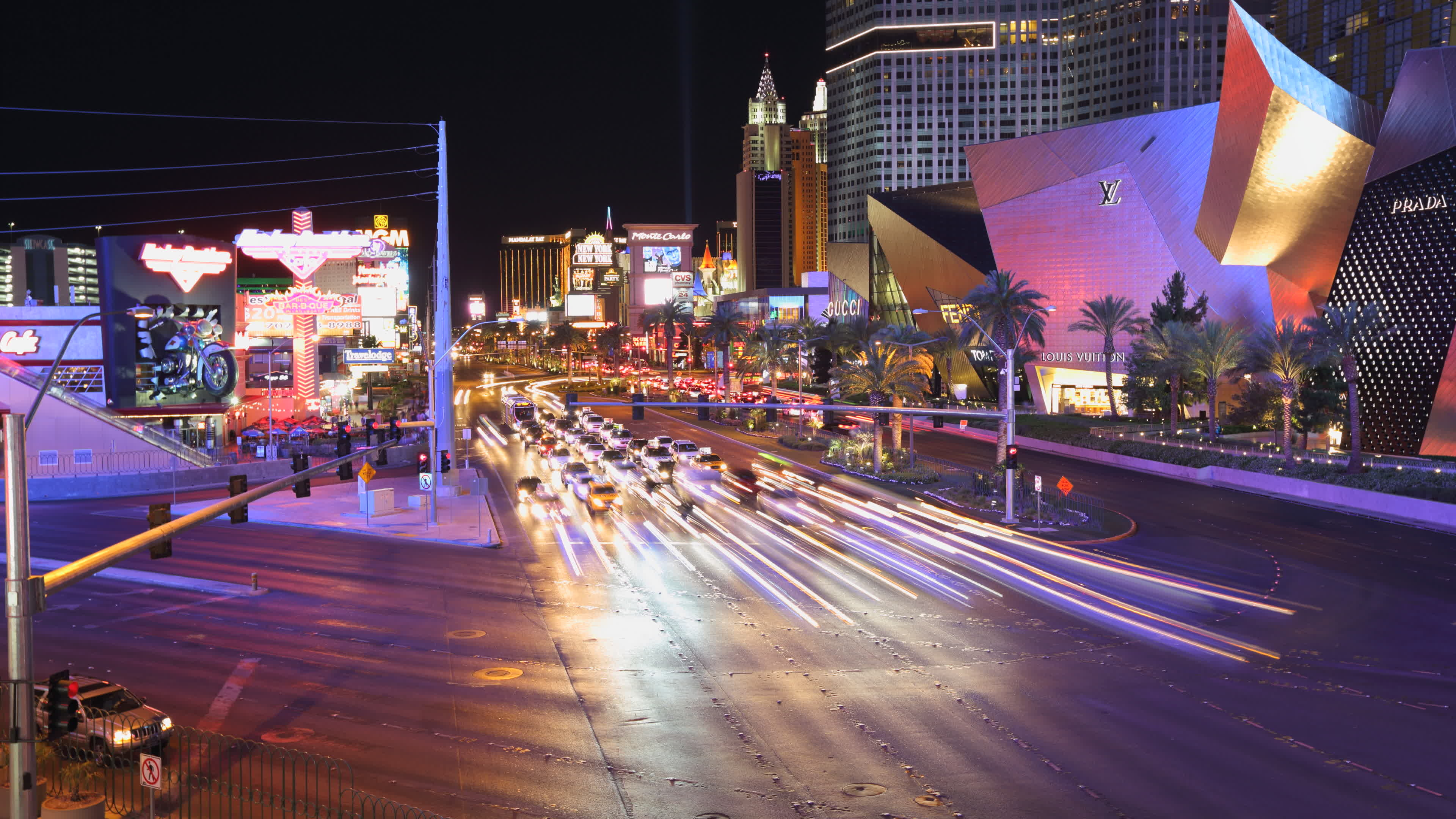 The Shops at Crystals, Las Vegas Strip Wallpaper, 3840x2160 4K Desktop