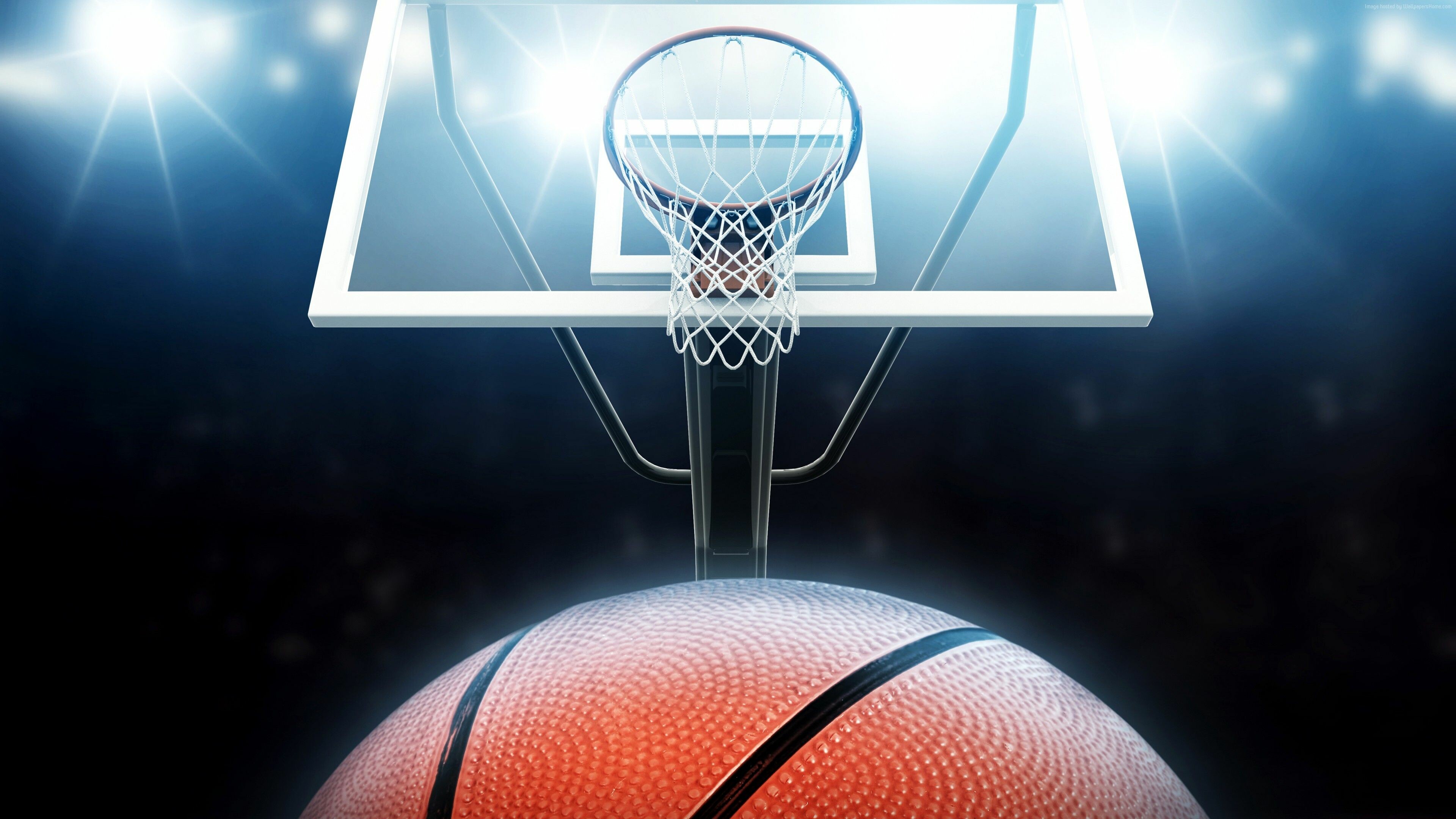 Basketball wallpaper 4k, Vibrant colors, Christopher Tremblay, Stunning visuals, 3840x2160 4K Desktop