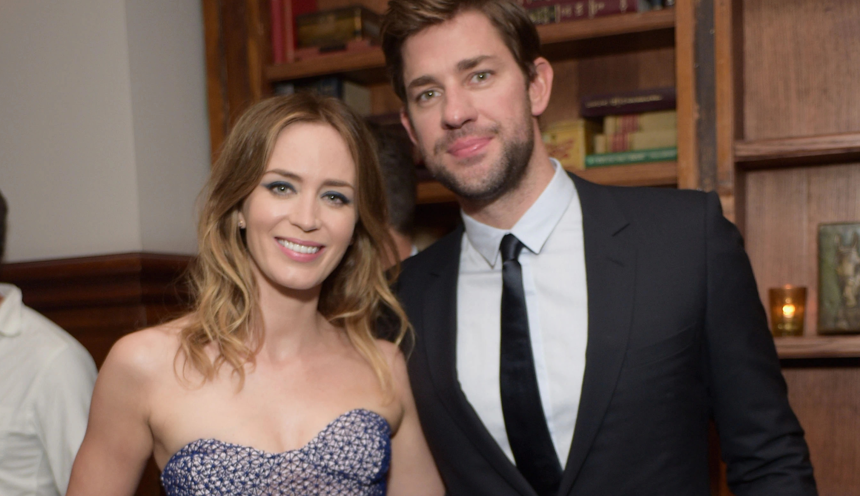 Emily Blunt, John Krasinski, Raising daughters, Spotlight, 3000x1730 HD Desktop