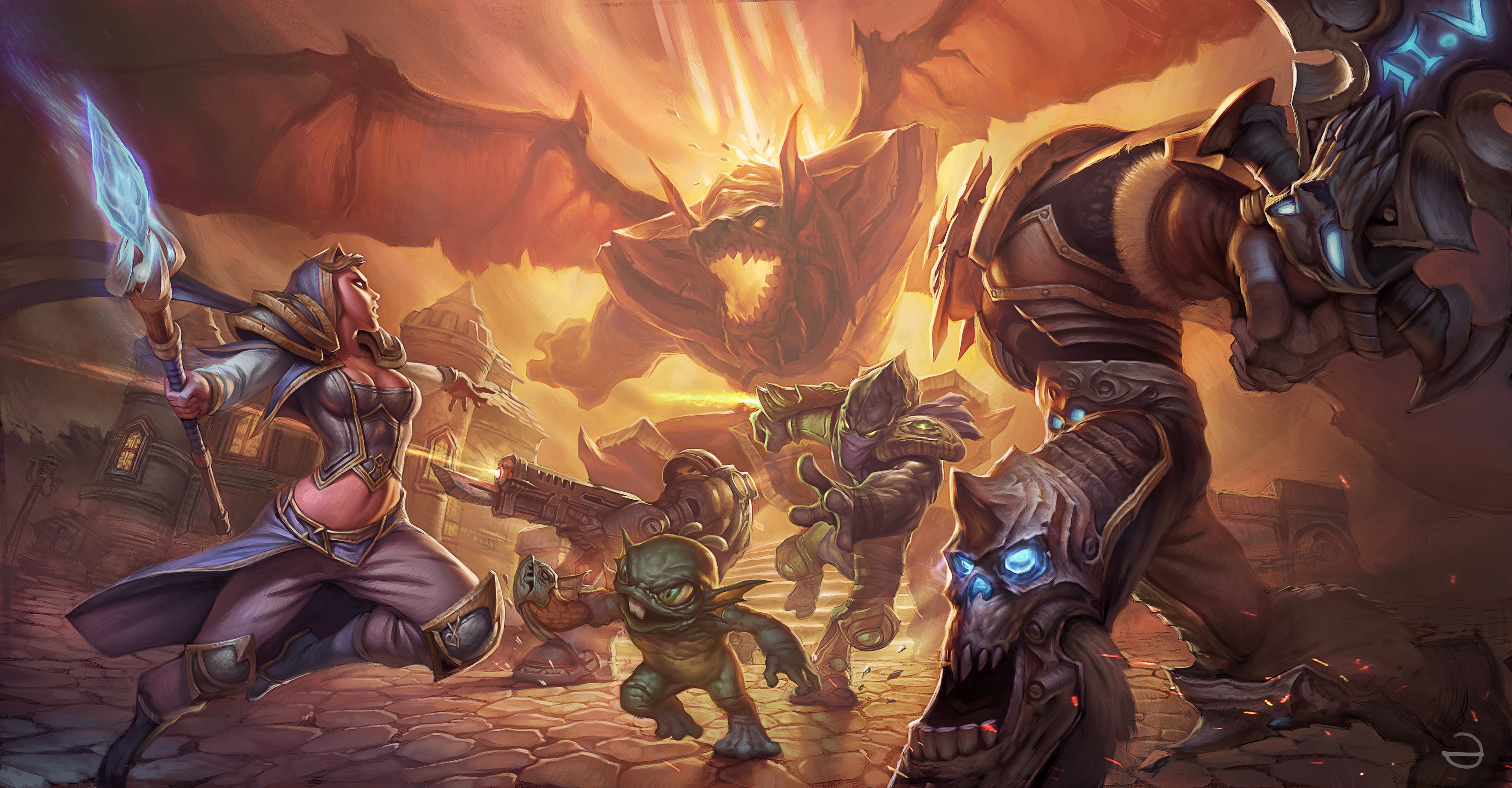 Heroes of the Storm, 4K Ultra HD wallpaper, High quality walls, Blizzard entertainment, 3840x2000 HD Desktop