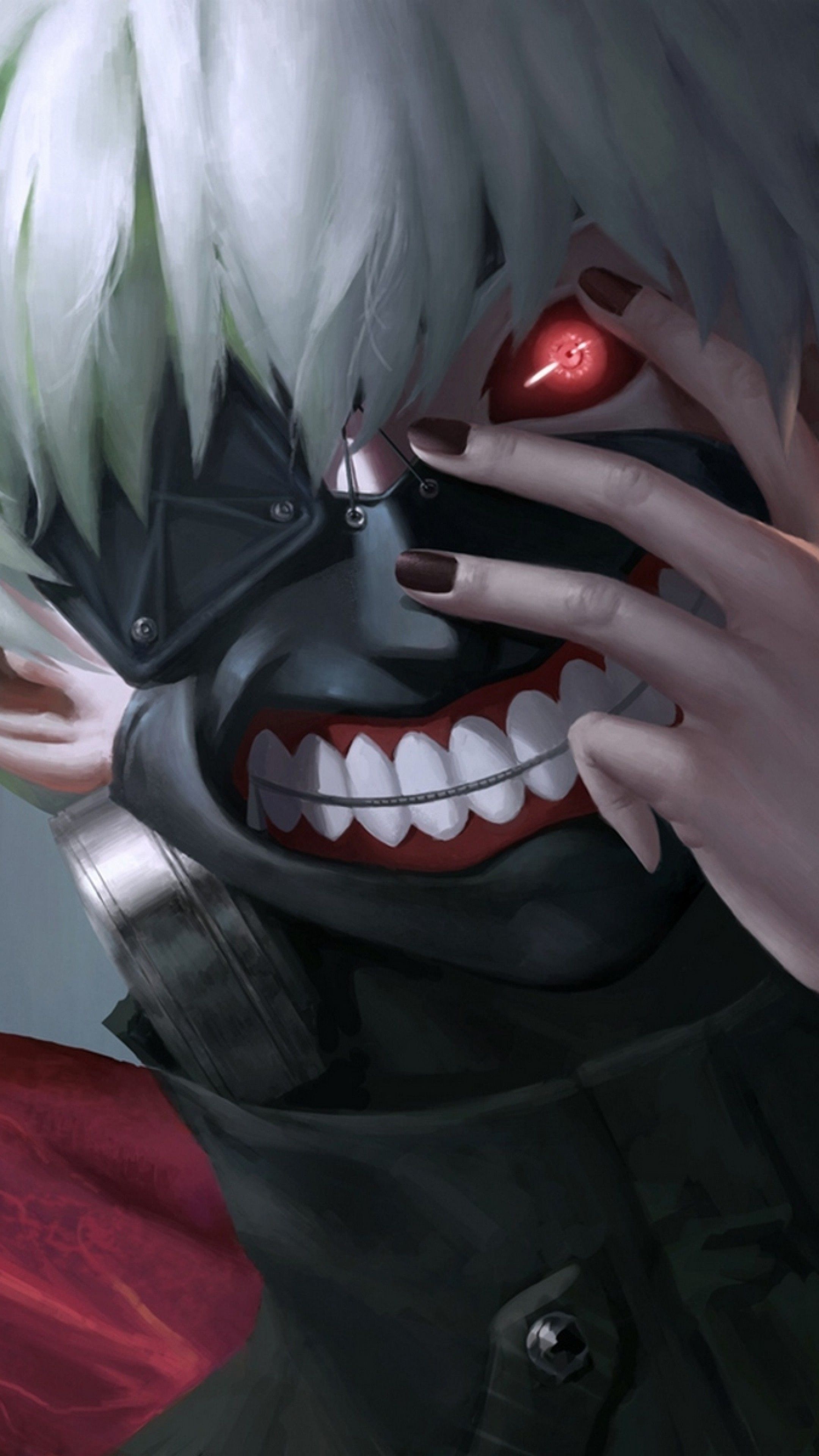 Close-up, Ken Kaneki Wallpaper, 2160x3840 4K Phone