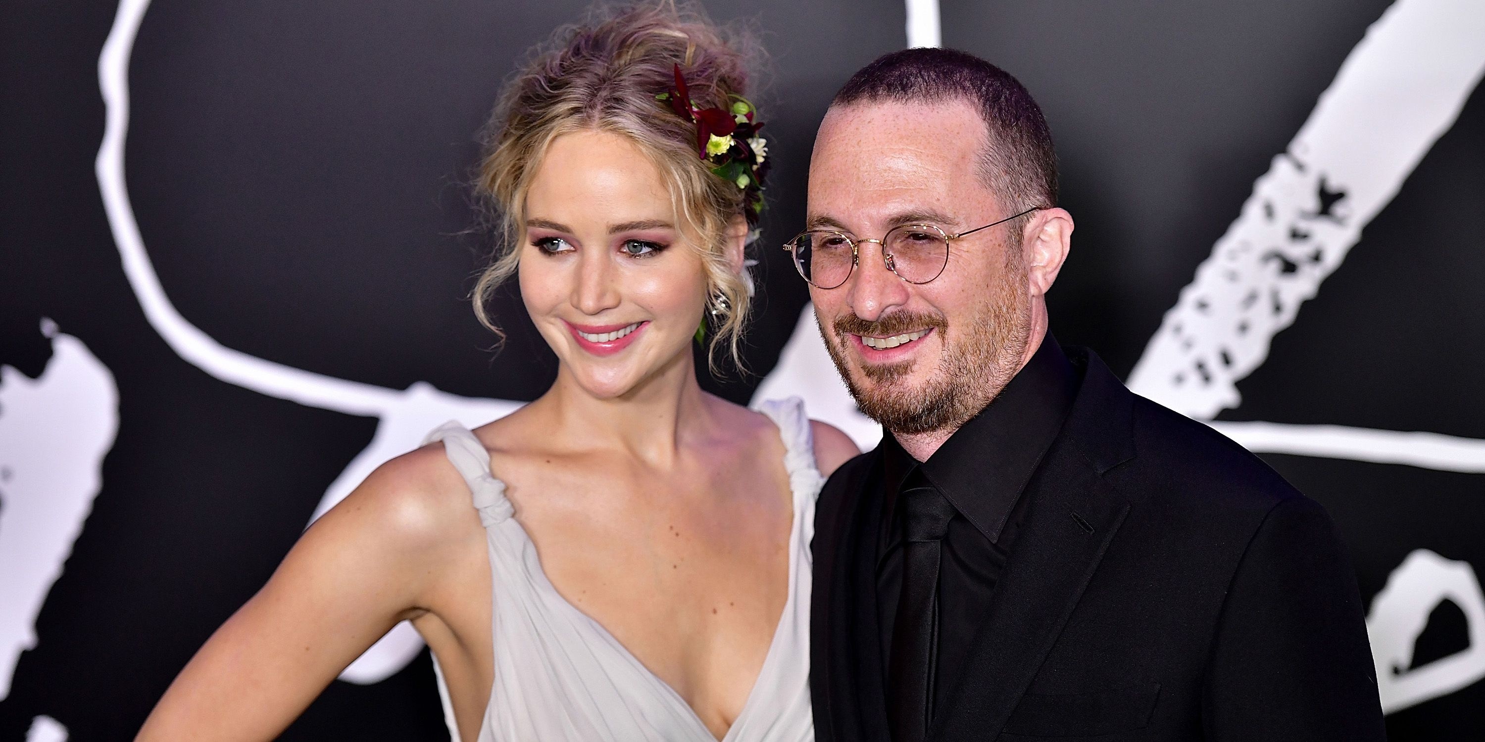 Darren Aronofsky, Jennifer Lawrence, Break-Up, Dating, 3000x1500 Dual Screen Desktop