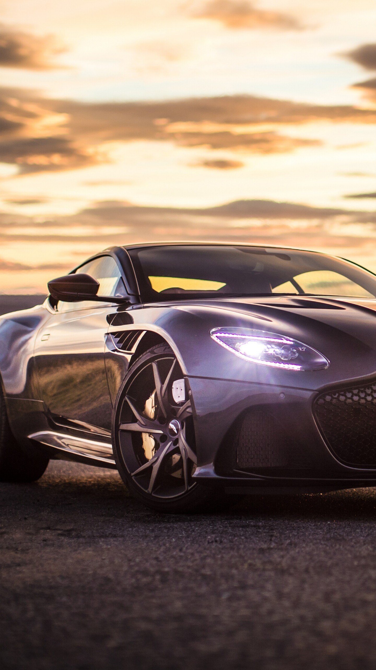 Aston Martin DBS, Wallpaper elegance, Christopher Johnson, Stunning, 1440x2560 HD Phone