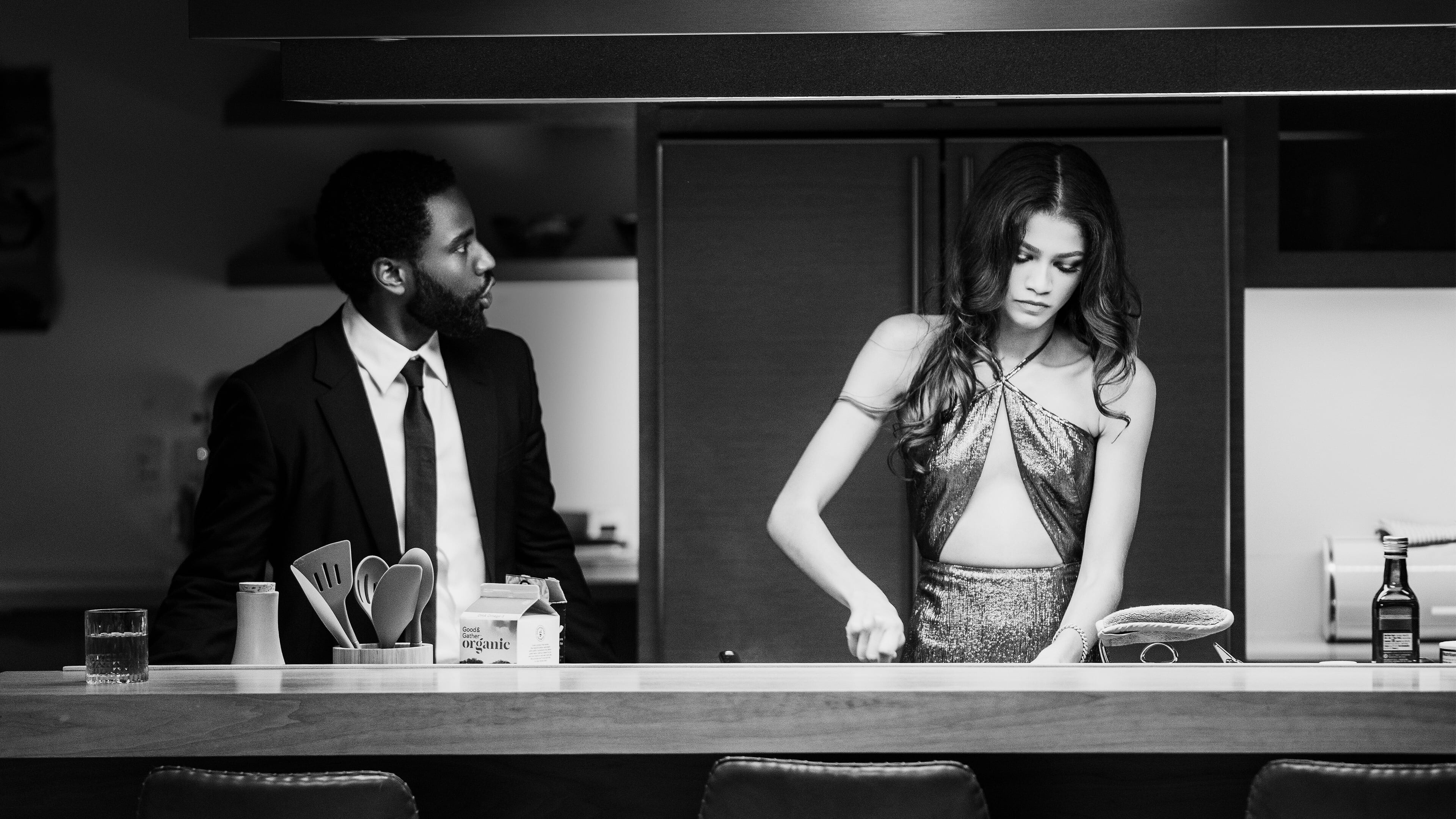 Malcolm and Marie, Intense drama, Dynamic duo, Contemporary film, 3840x2160 4K Desktop