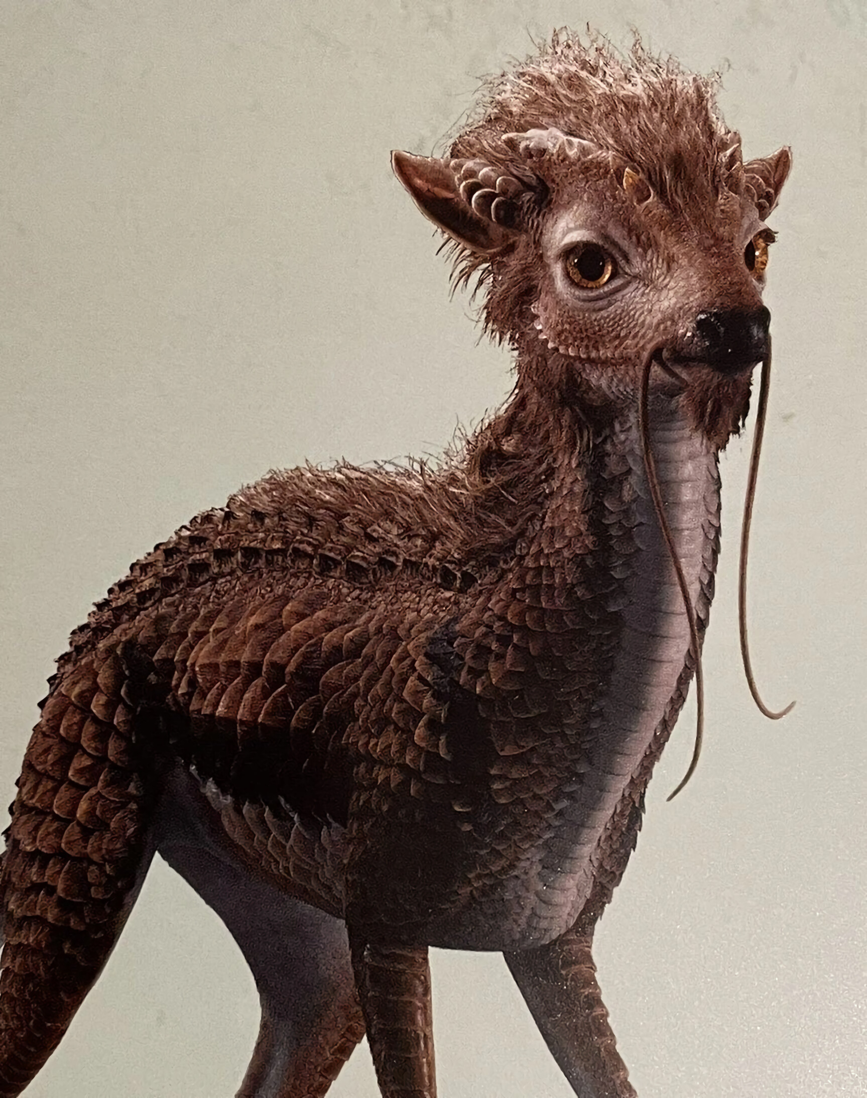 Qilin, Fantastic Beasts, Mythical creature, Enchanting presence, 1730x2190 HD Phone