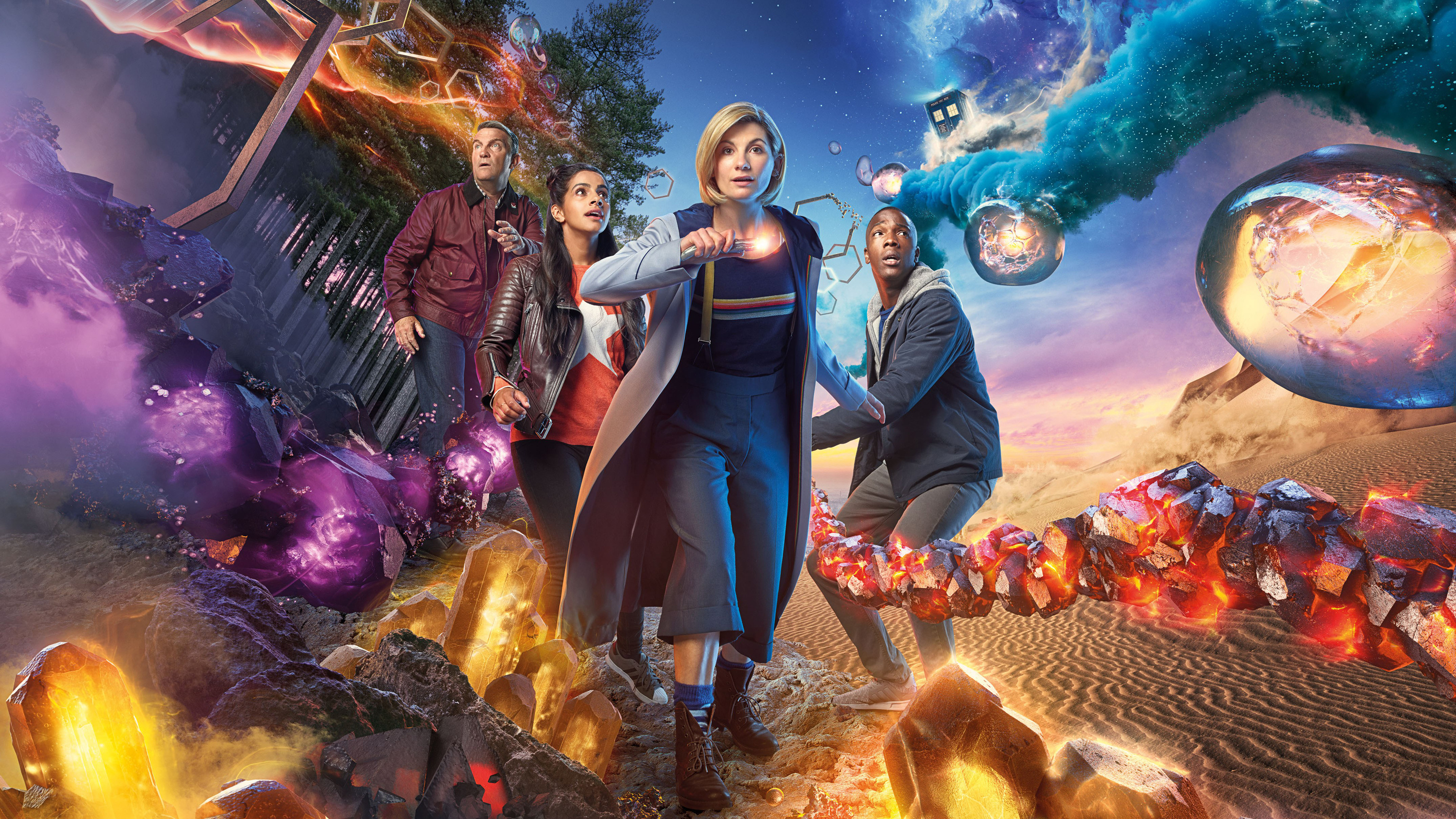 Jodie Whittaker wallpapers, Doctor Who, 3000x1690 HD Desktop