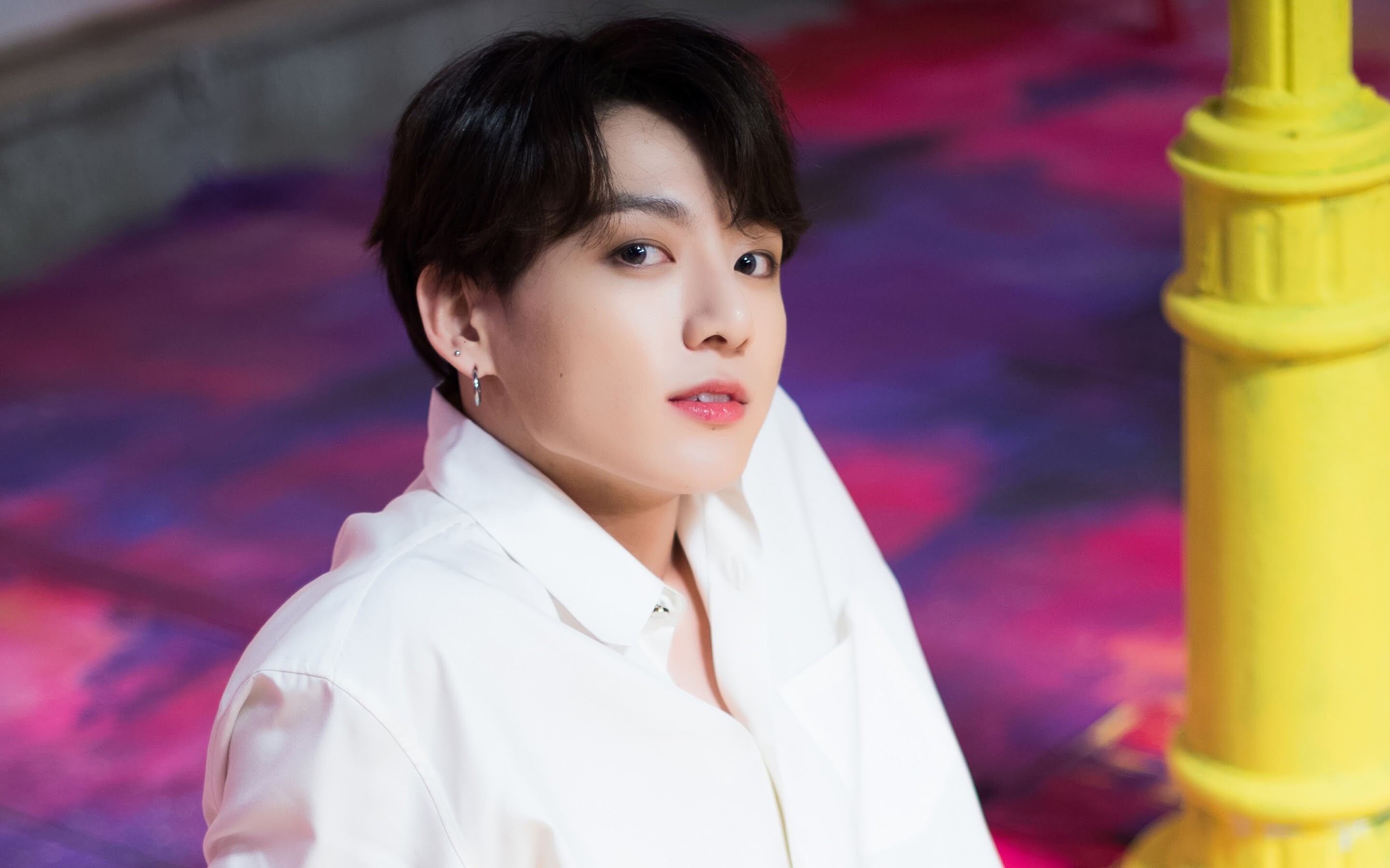 Jungkook BTS Boy with Luv, Phone wallpaper, 4K resolution, Download now, 2880x1800 HD Desktop
