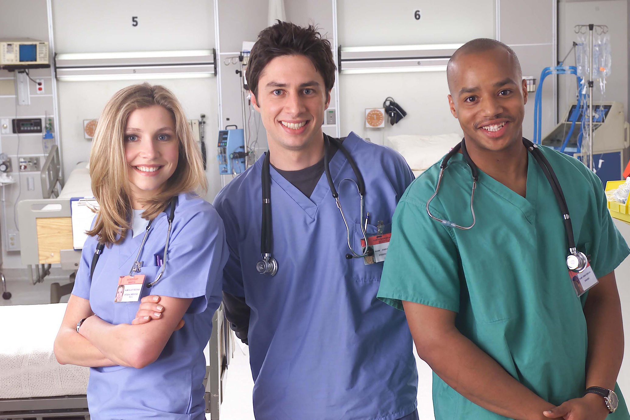 Donald Faison, TV shows, Zach Braff, Podcast, 2070x1380 HD Desktop