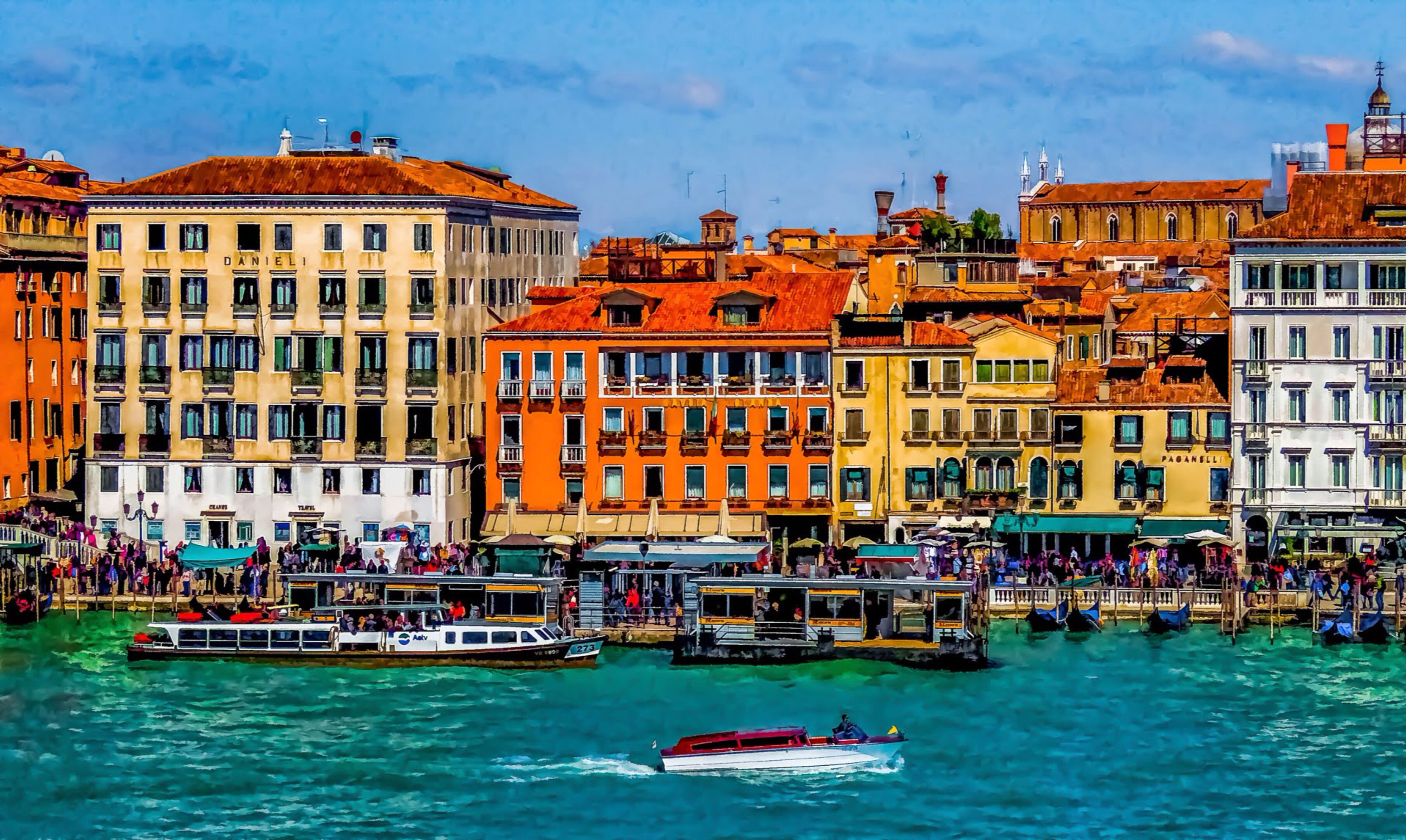Venice atmosphere, Italian charm, Serene canals, Cultural travels, 3620x2160 HD Desktop