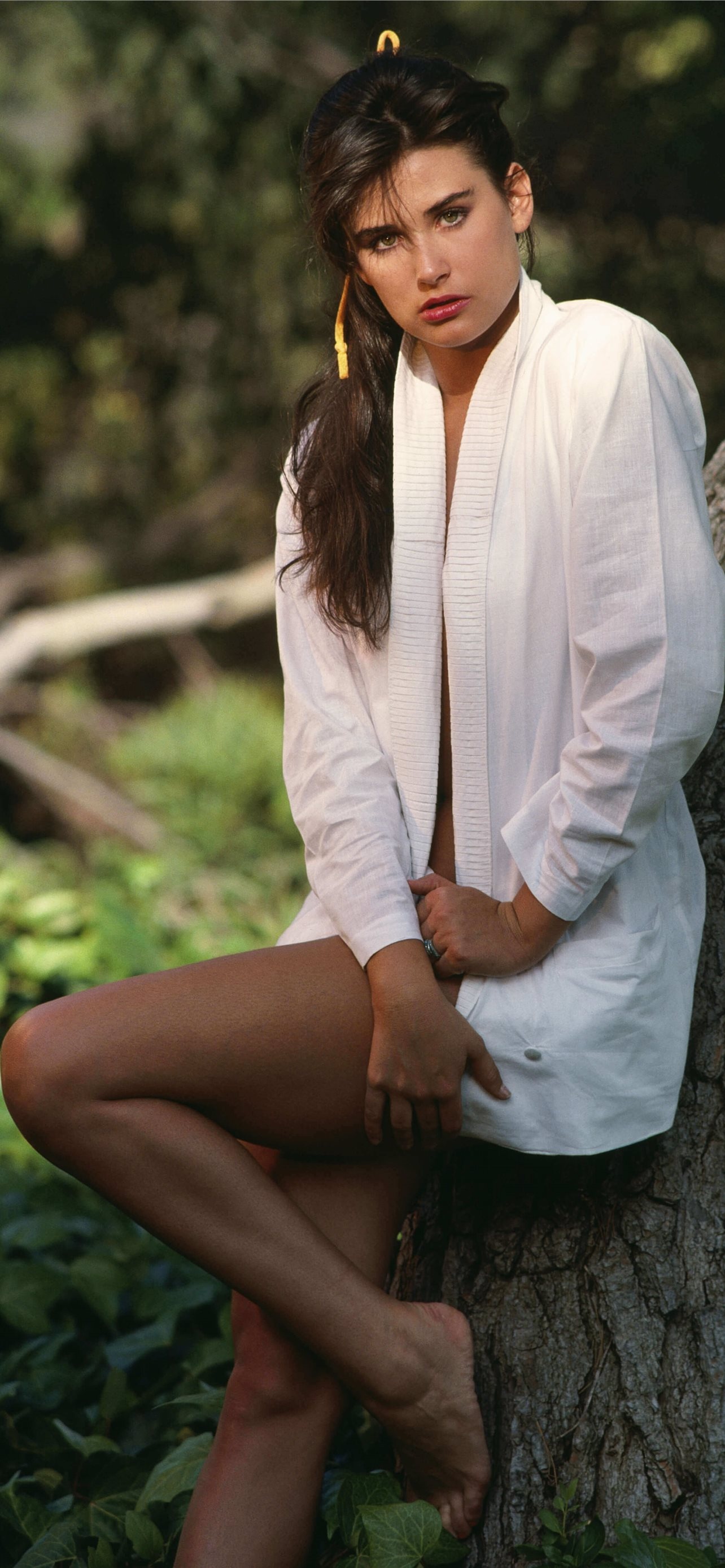 Demi Moore, iPhone HD wallpapers, Mesmerizing charm, Irresistible allure, 1290x2780 HD Phone