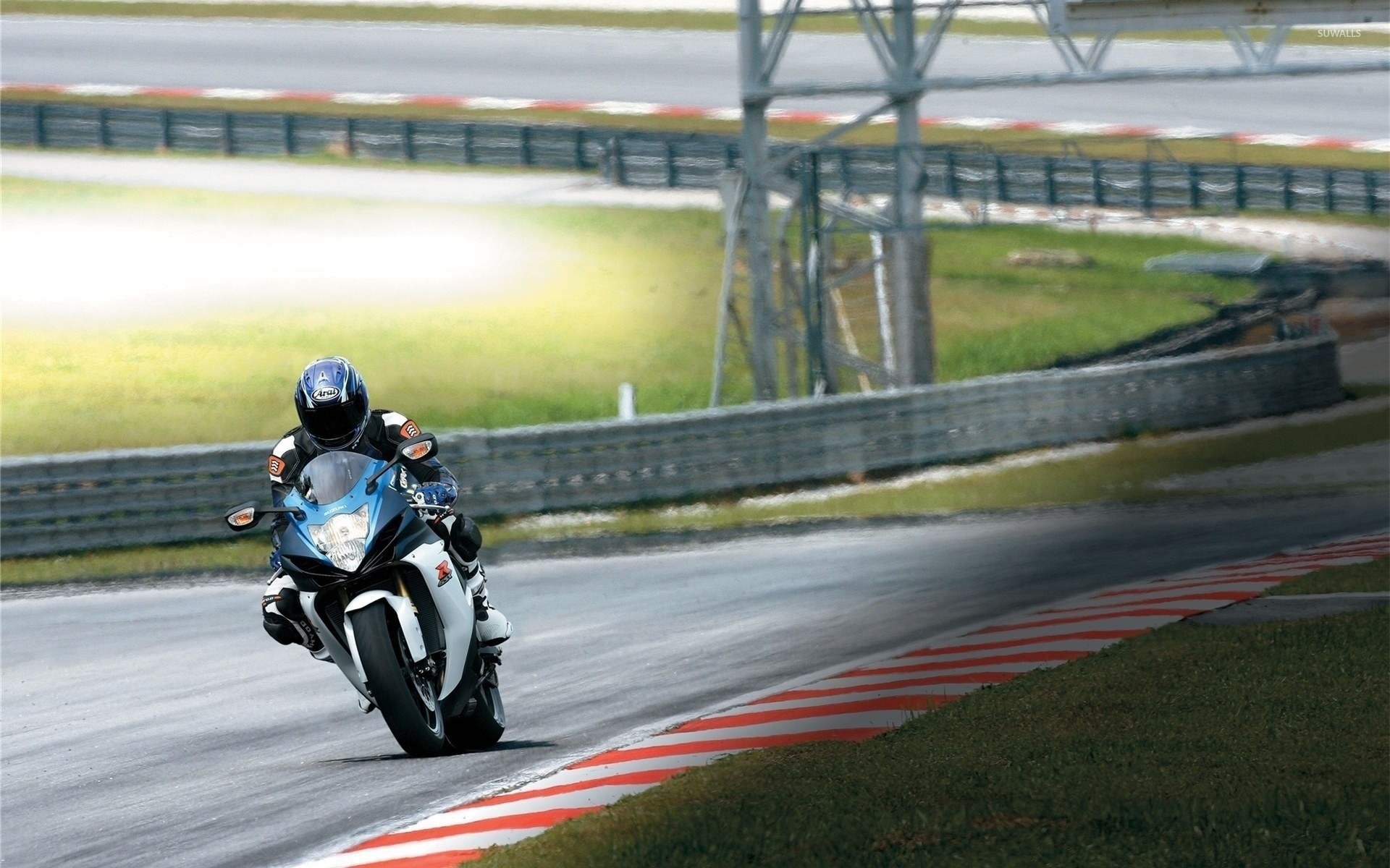 Suzuki GSX-R750, Race Tracks Wallpaper, 1920x1200 HD Desktop