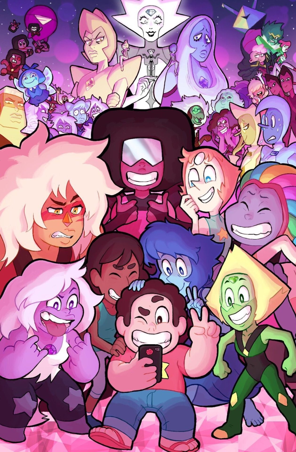 Garnet, Steven Universe movie, High quality, Background image, 1260x1920 HD Phone