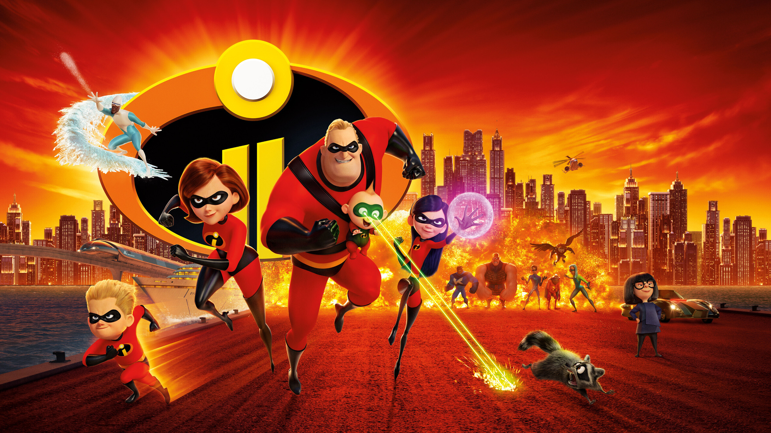The Incredibles 2, 12K resolution, HD wallpapers, Movies, 2560x1440 HD Desktop