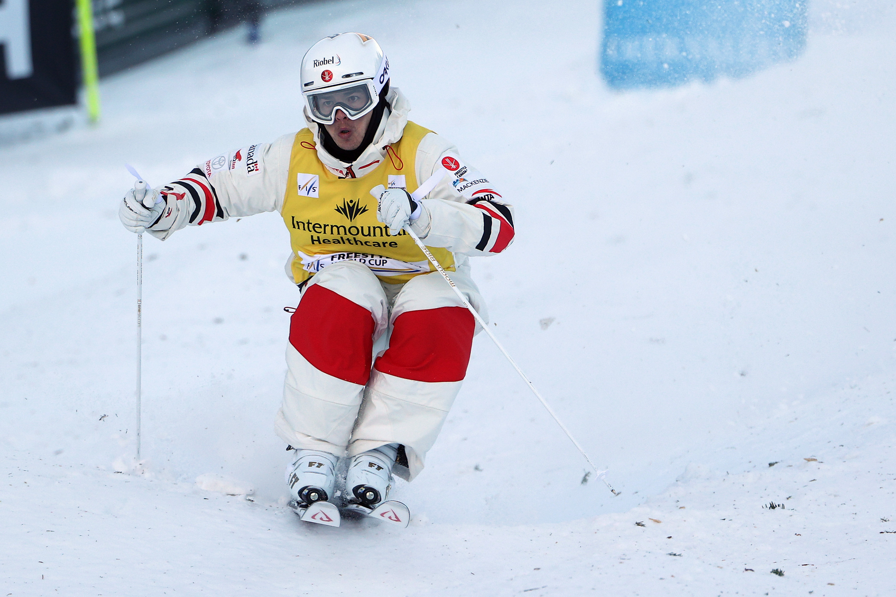 Mikael Kingsbury, Freestyle skiing team, 24 members, Beijing Winter Olympics, 3000x2000 HD Desktop
