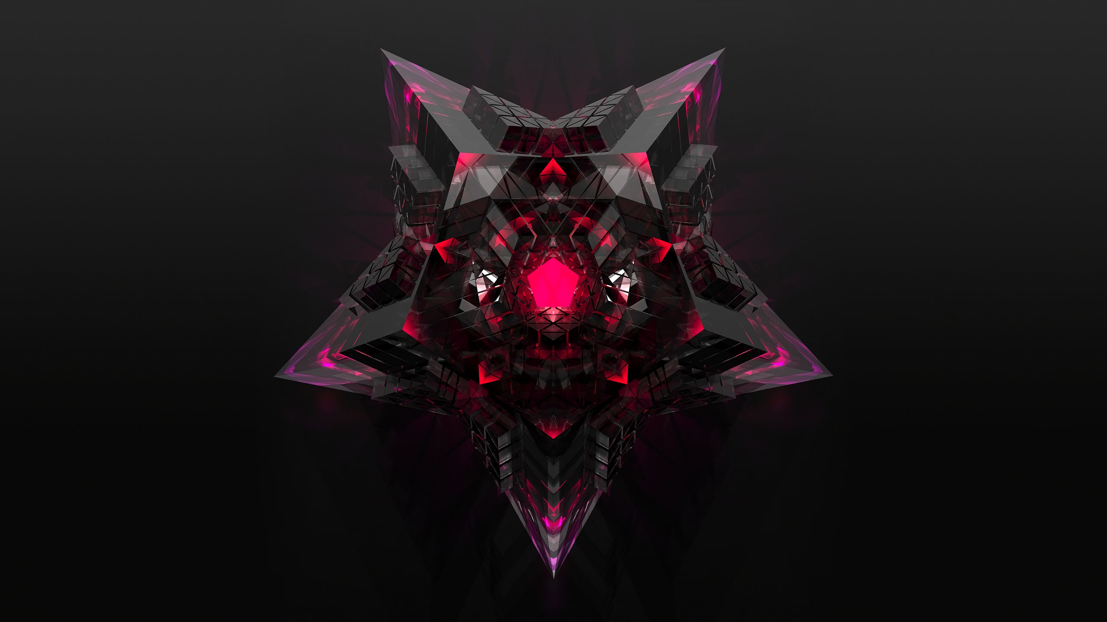 Star, Facets Wallpaper, 3840x2160 4K Desktop
