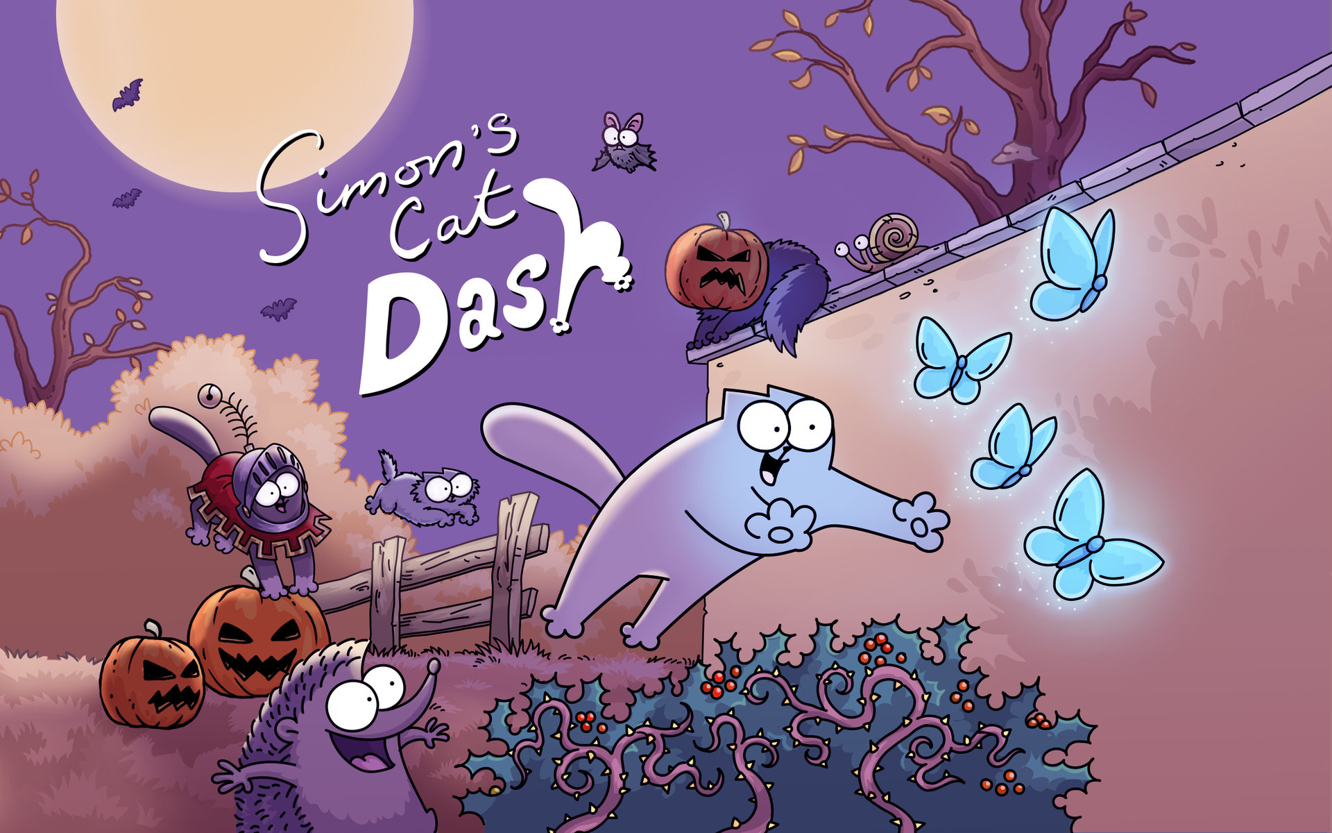 Simon's cat, Artstation, Simons cat dash, 1920x1200 HD Desktop