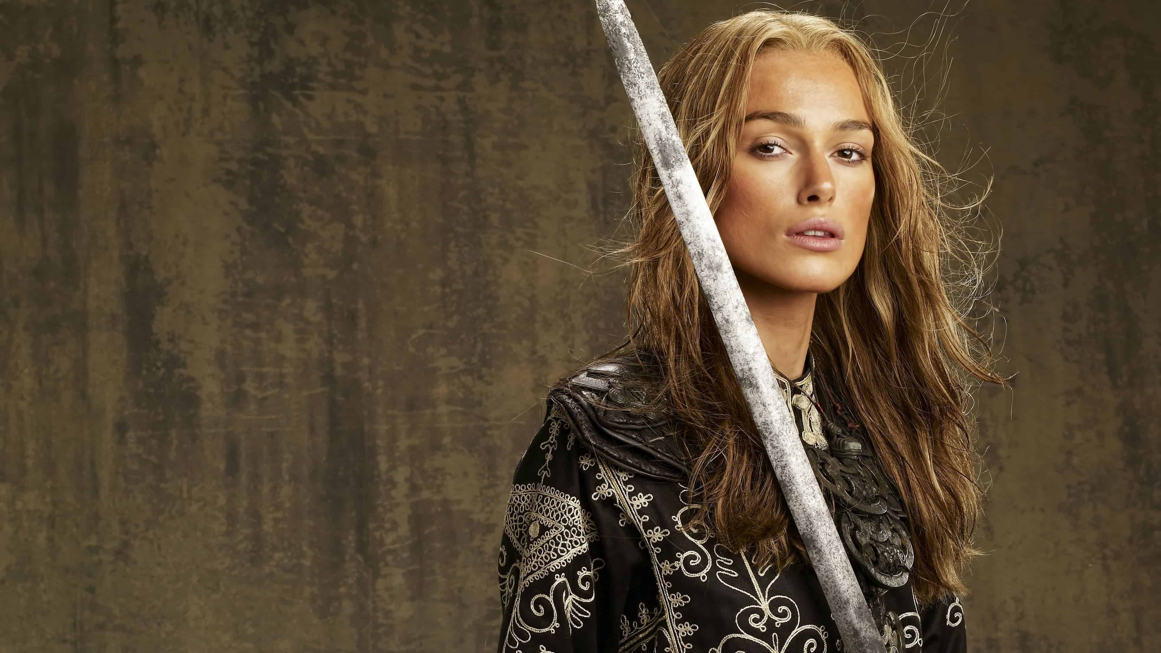 Elizabeth Swann, Pirates of the Caribbean Wallpaper, 3840x2160 4K Desktop