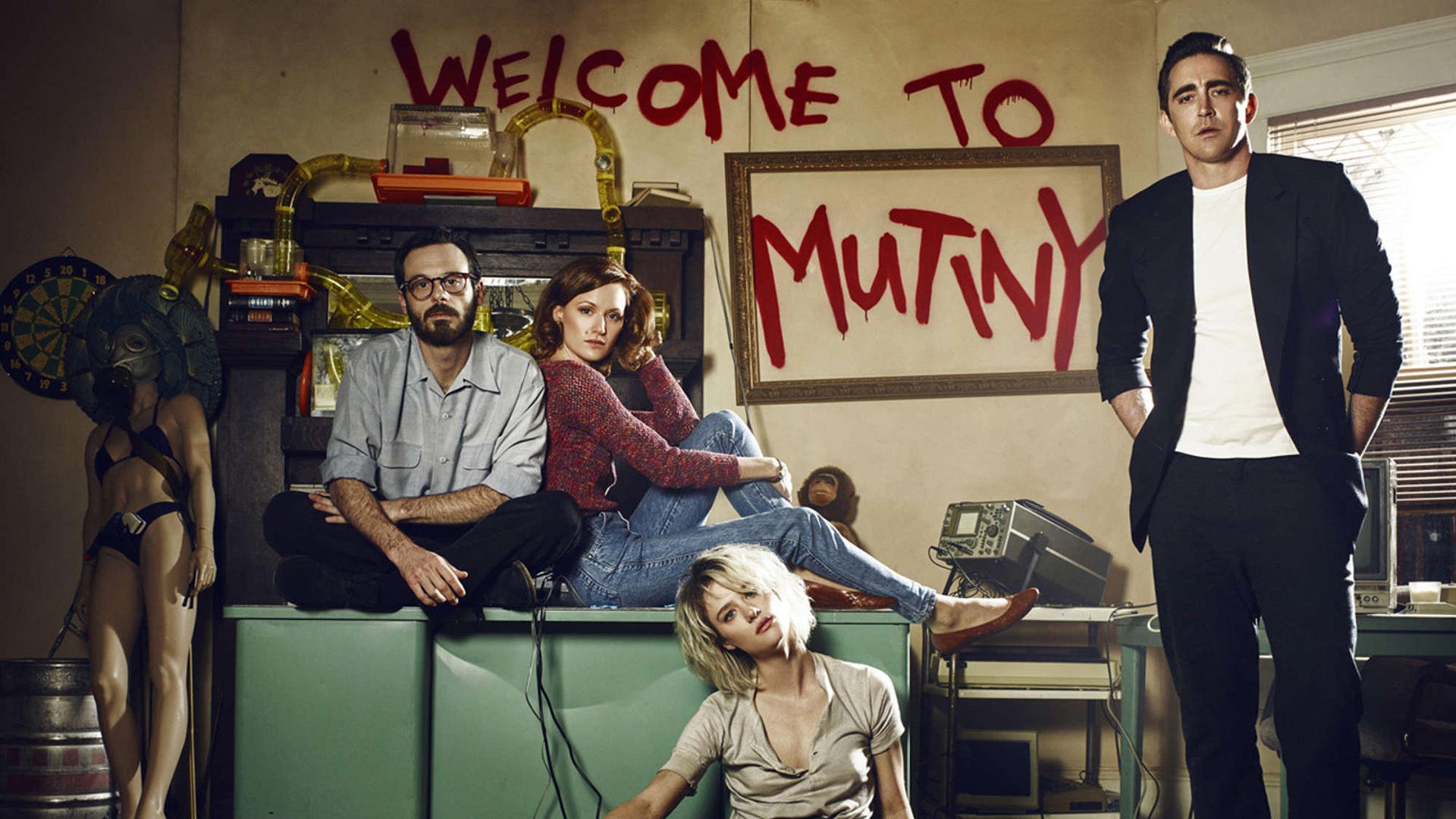 Lee Pace, Kerry Bishe, Mackenzie Davis, Scoot McNairy, 1920x1080 Full HD Desktop