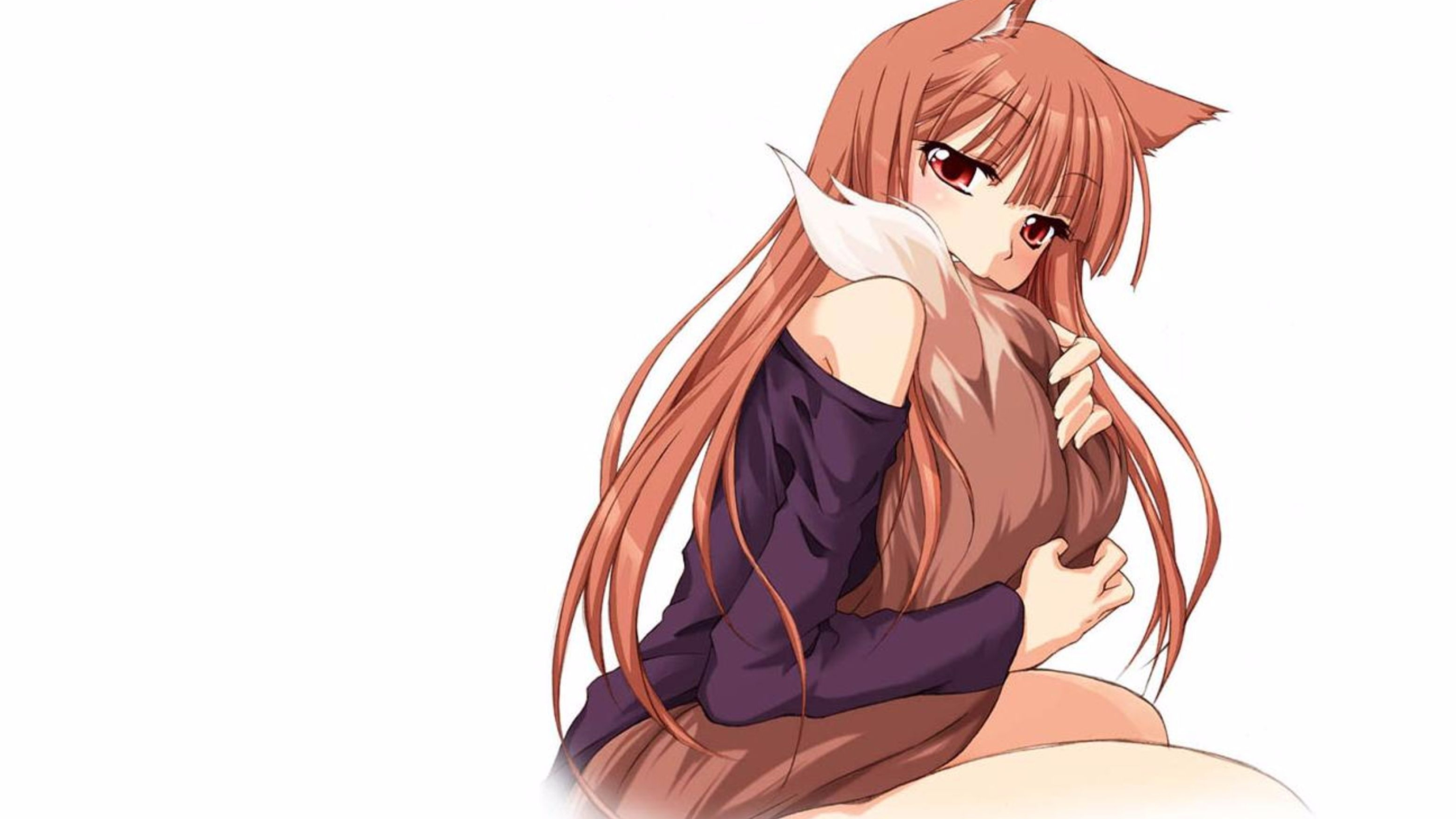Anime wolf girl, Desktop wallpaper, Anime artwork, Japanese animation, 3840x2160 4K Desktop