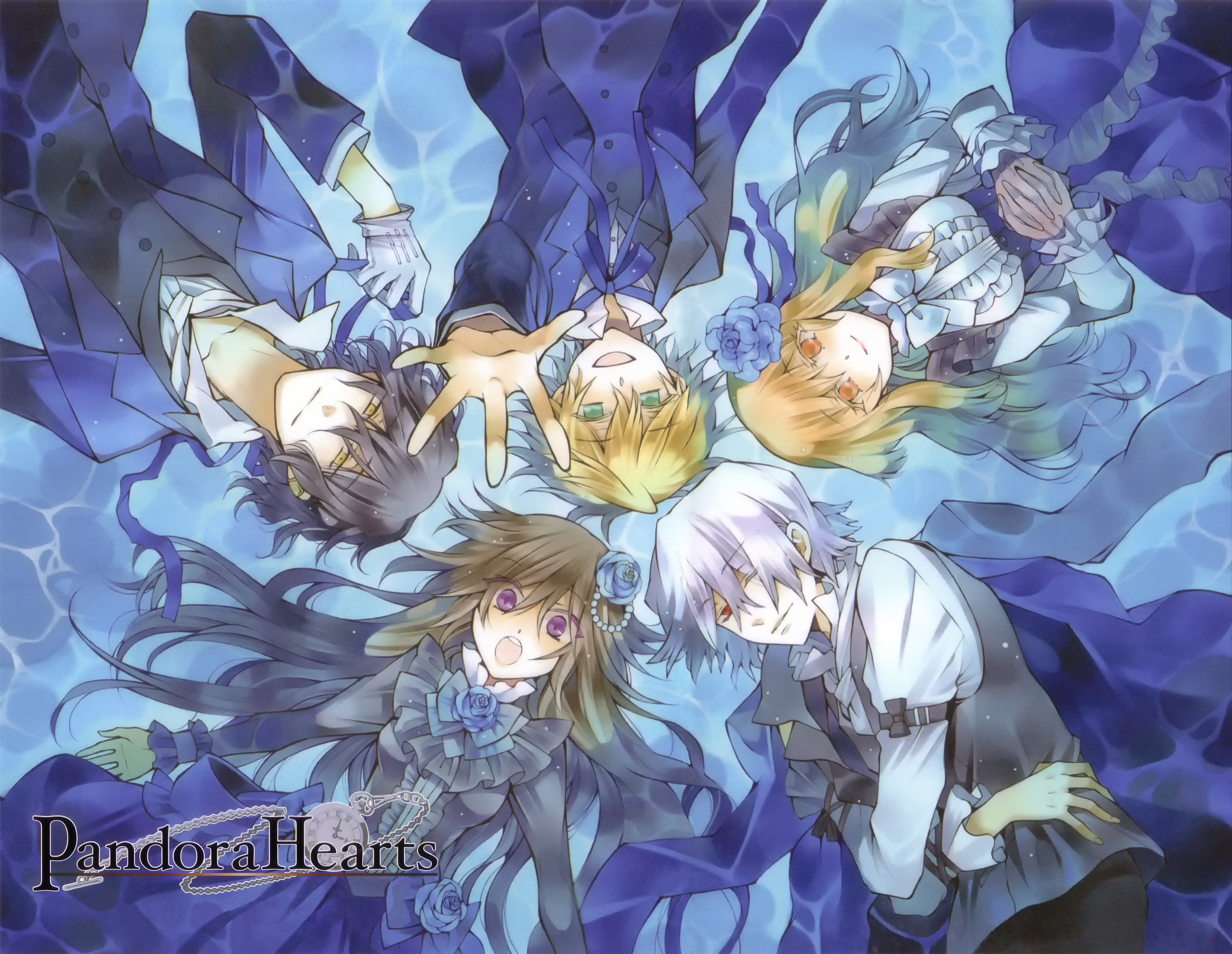 PandoraHearts, Frontier Pandora Hearts, Emotion publication, Dark fantasy, 2590x2000 HD Desktop